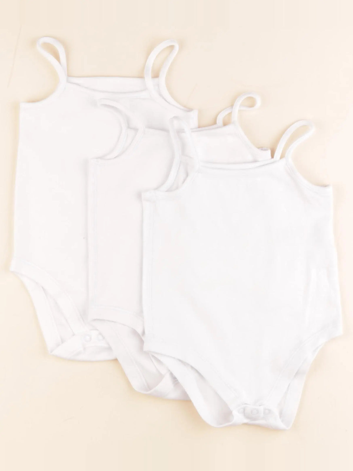 Marks & Spencer  - lot de 3 bodies en coton blanc - 24 mois