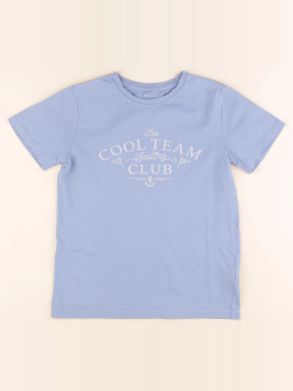 Cyrillus - tee-shirt bleu - 12 ans