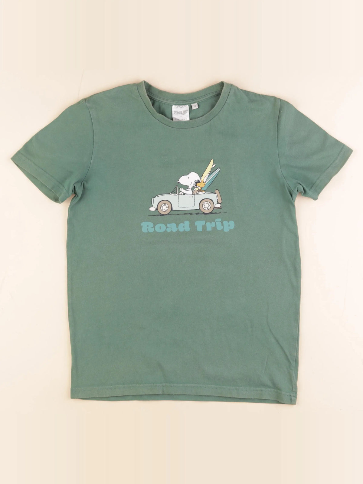 Cyrillus - tee-shirt coton vert - 12 ans