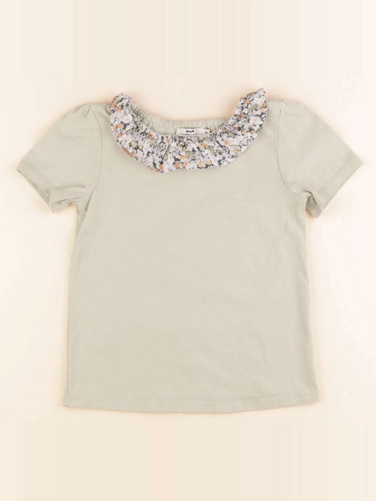 Cyrillus - tee-shirt vert - 8 ans
