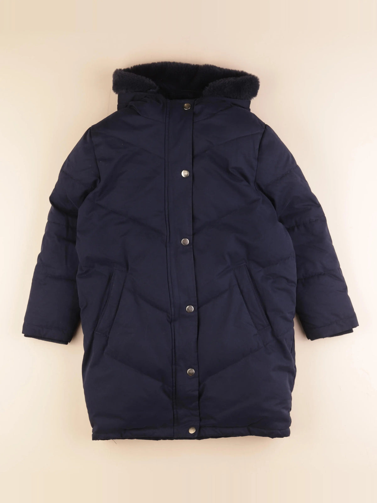 Cyrillus - manteau bleu - 10 ans