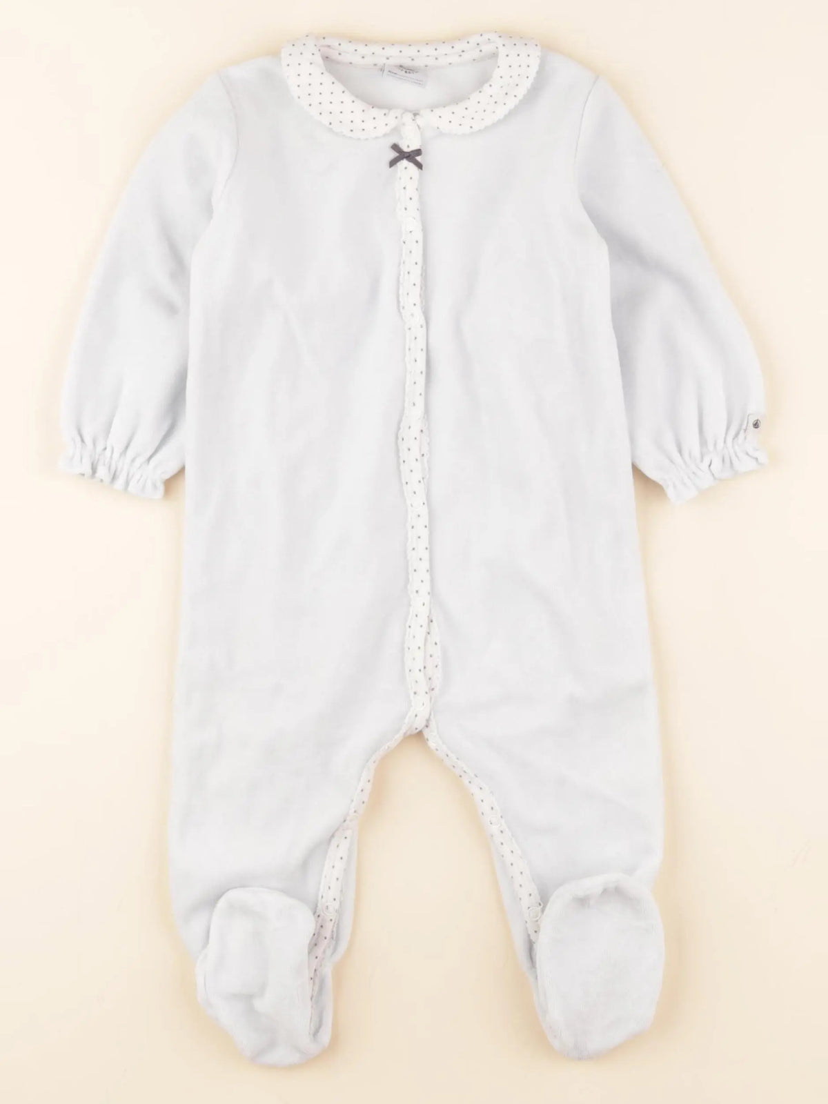 Pyjama velours bleu