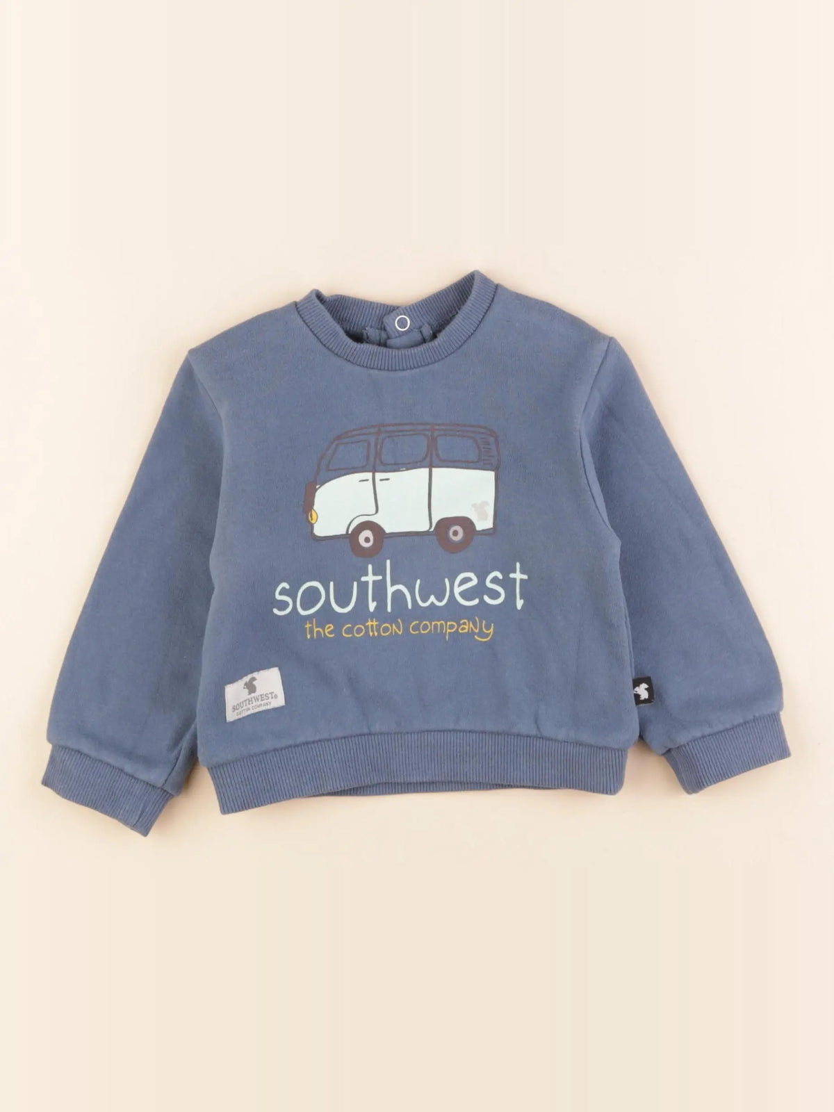 Southwest - sweat bleu - 6 mois