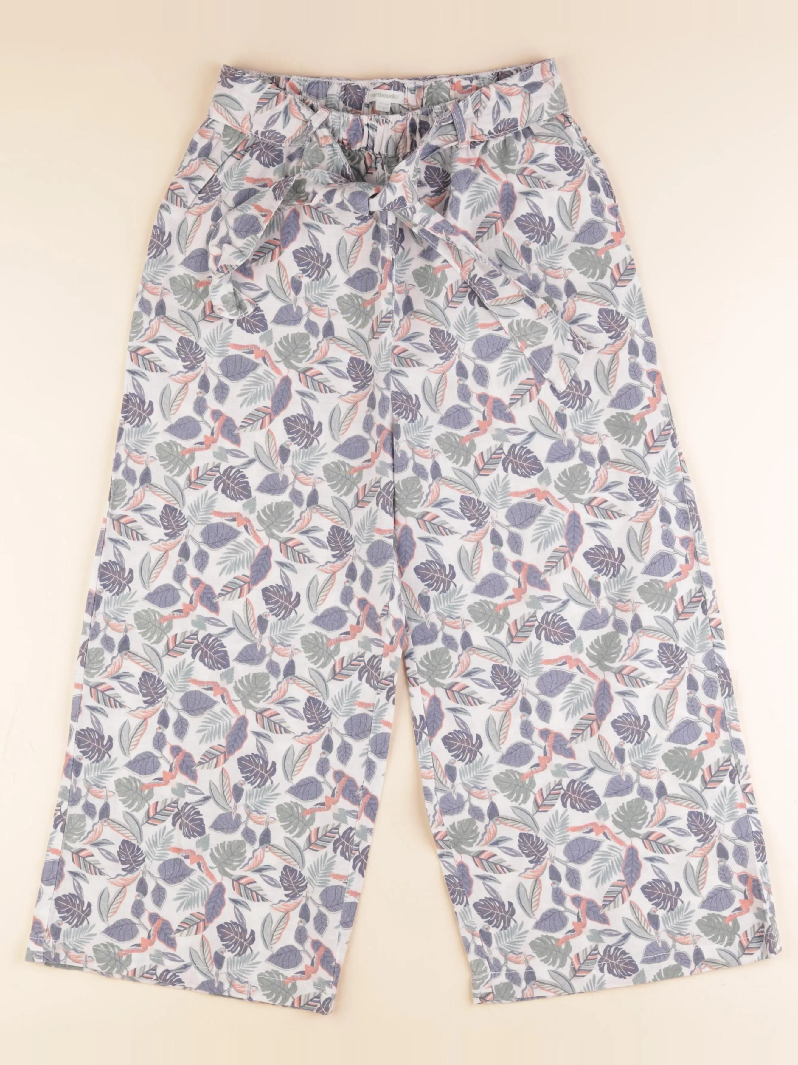 Vertbaudet - pantalon multicolore - 12 ans