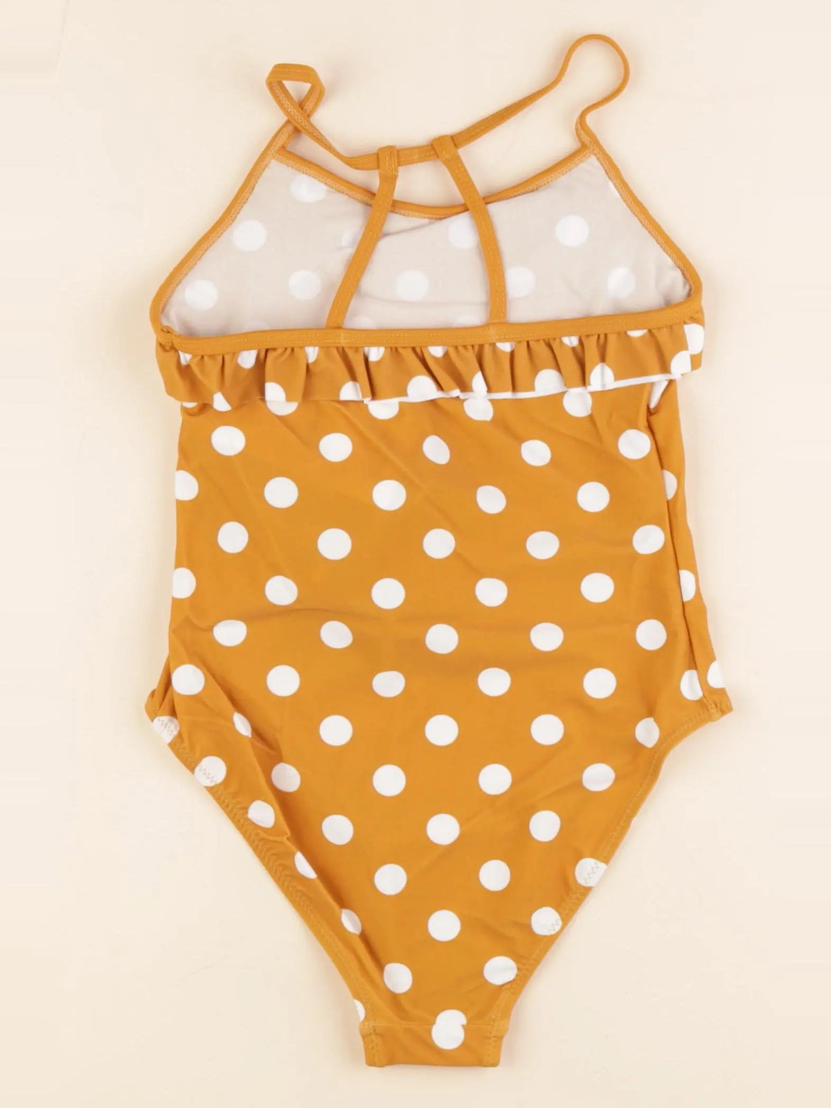 Vertbaudet - maillot de bain jaune - 8 ans