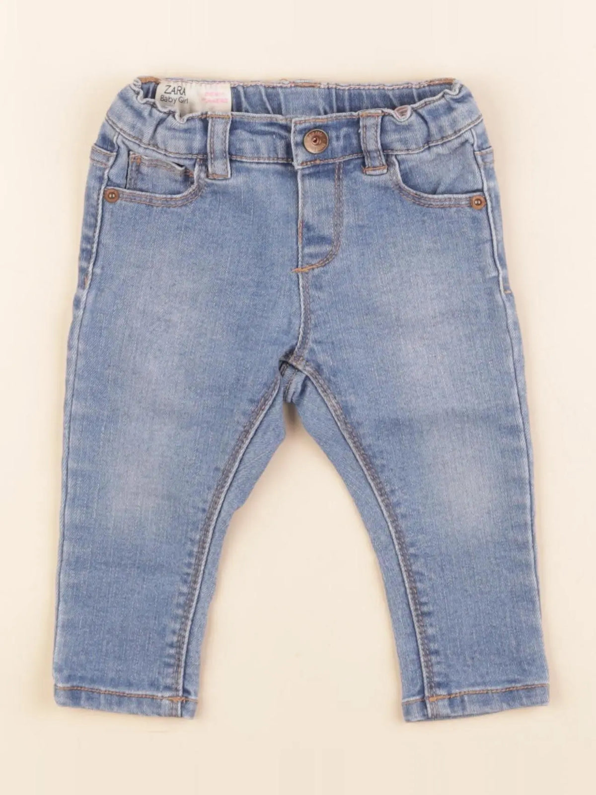 Zara - jean bleu - 3/6 mois