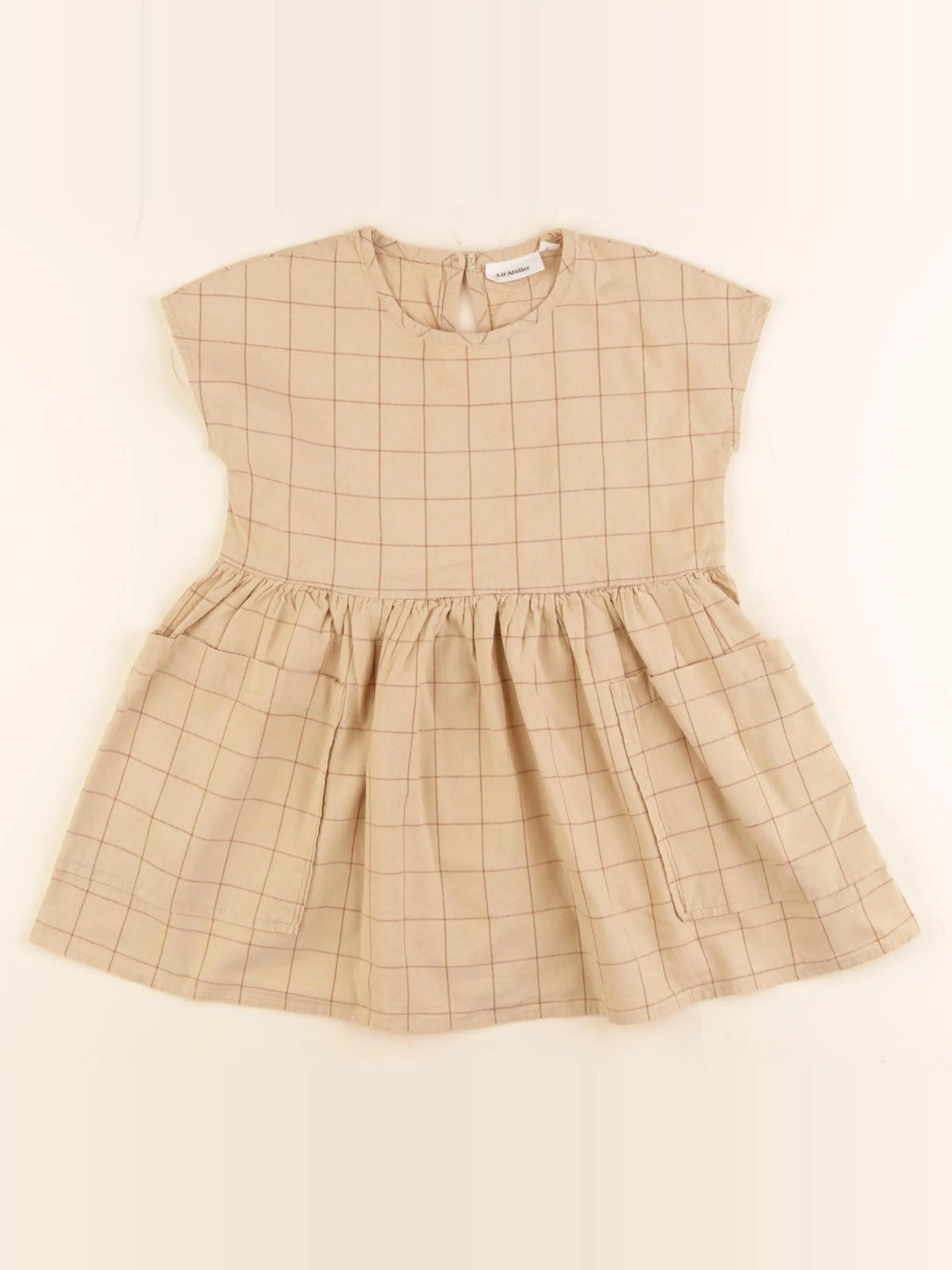 Lil'Atelier - robe beige - 2/3 ans