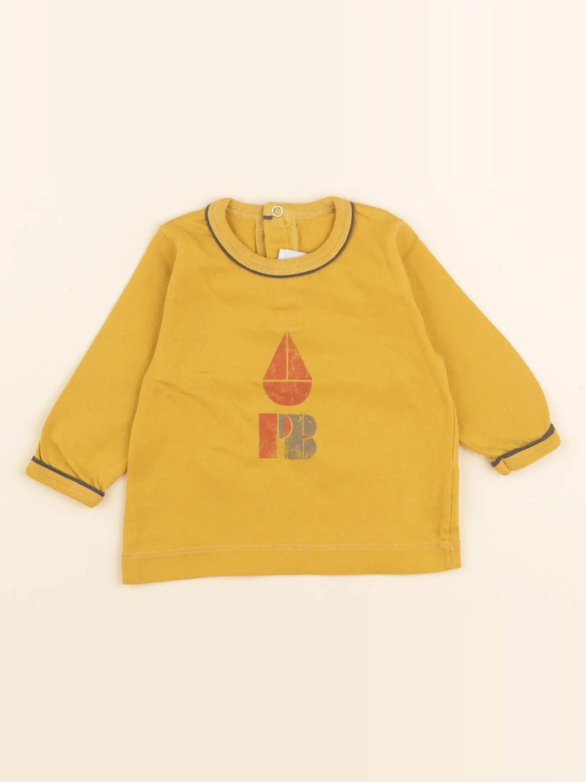 Tee-shirt jaune