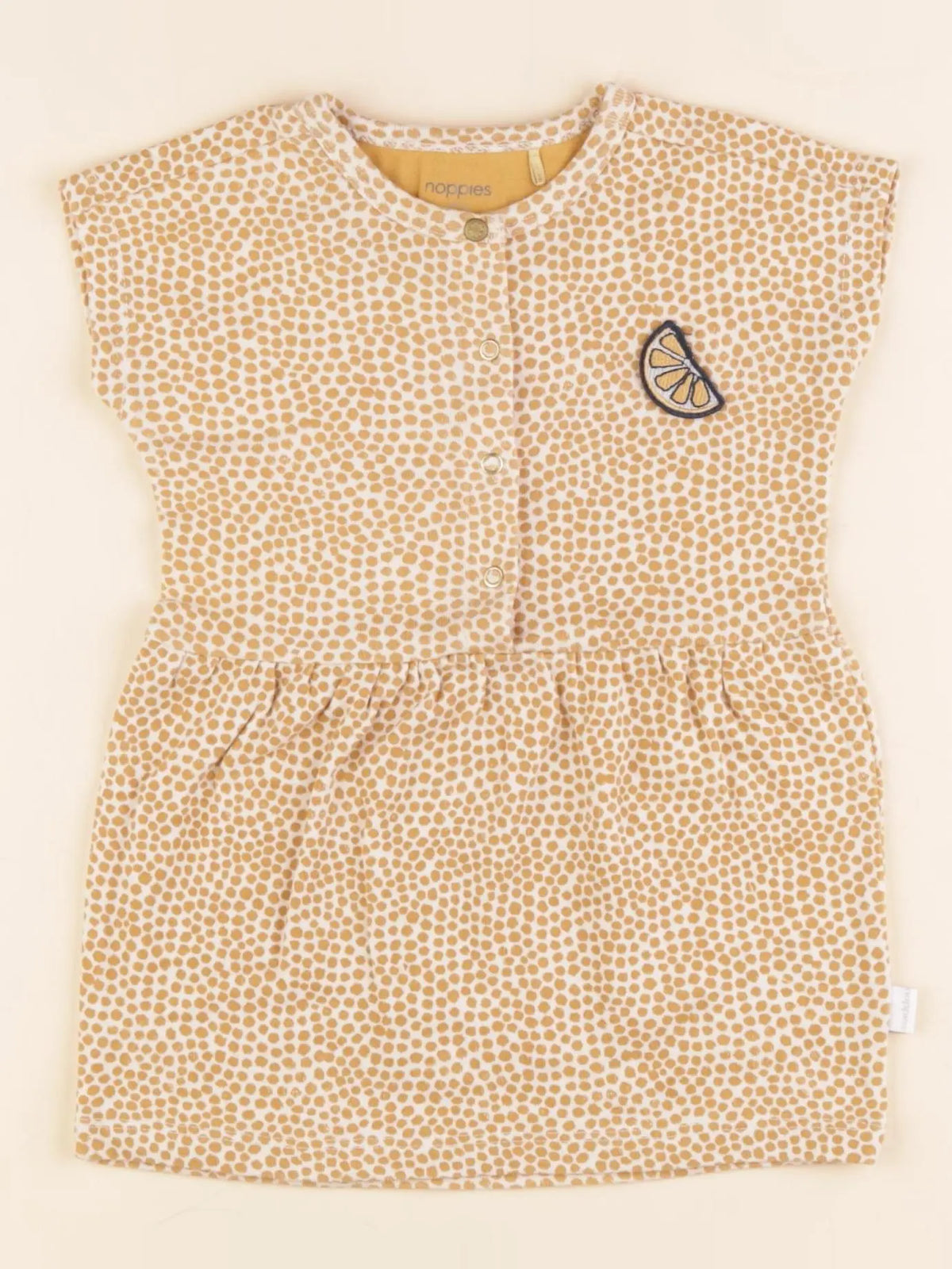 Noppies - robe jaune - 6/9 mois