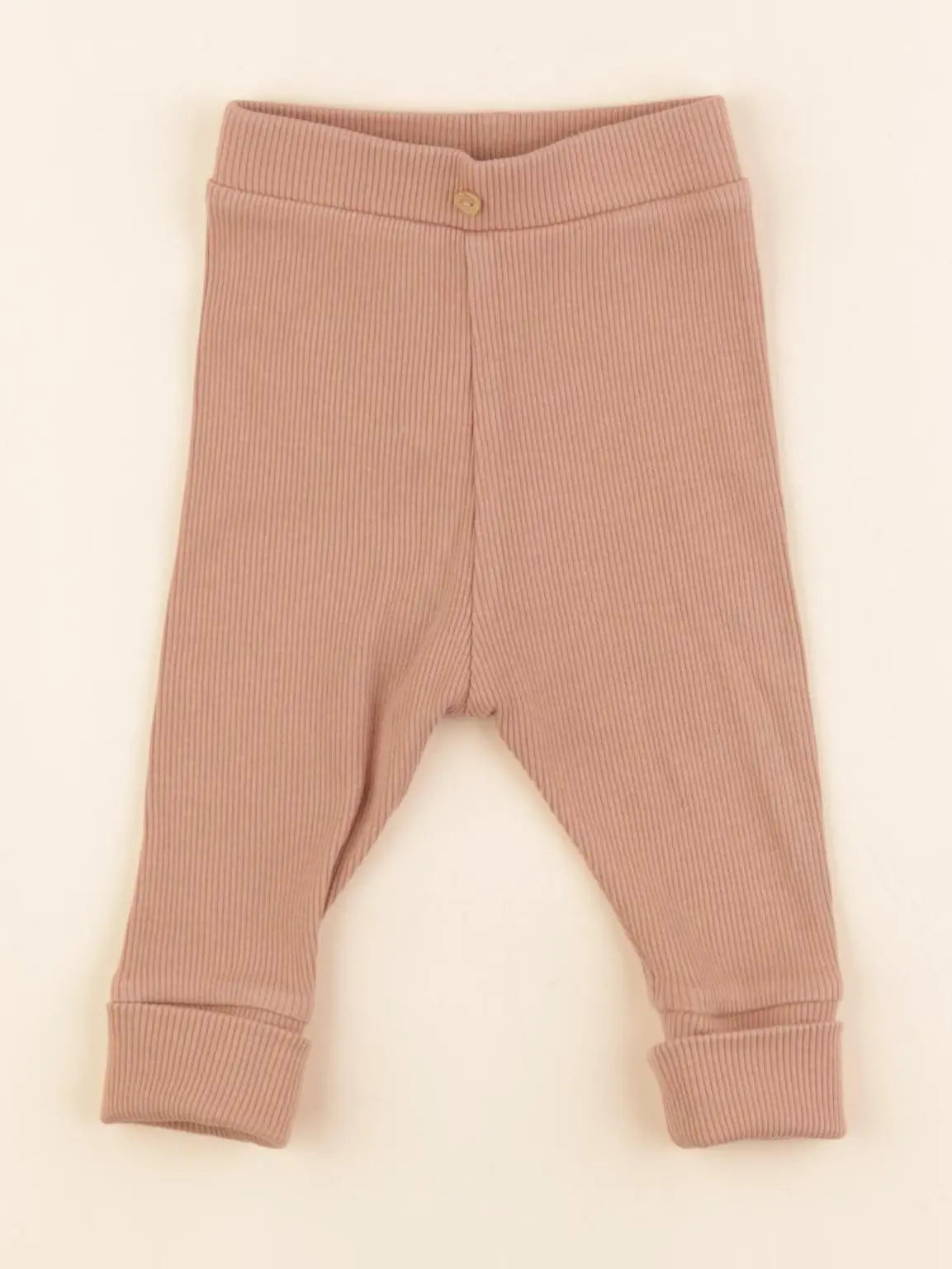 Vertbaudet - legging marron - 3 mois