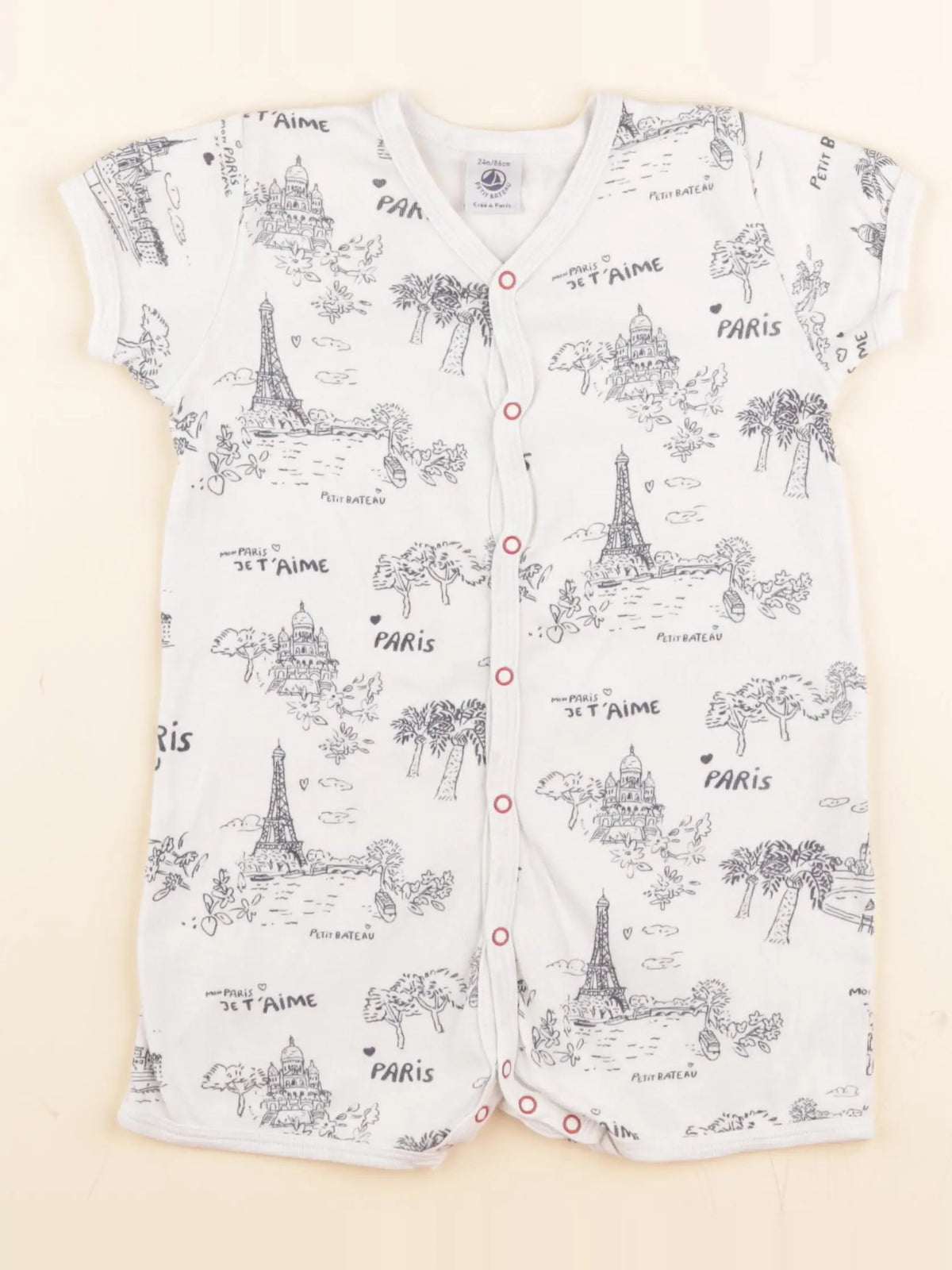 Pyjama coton multicolore