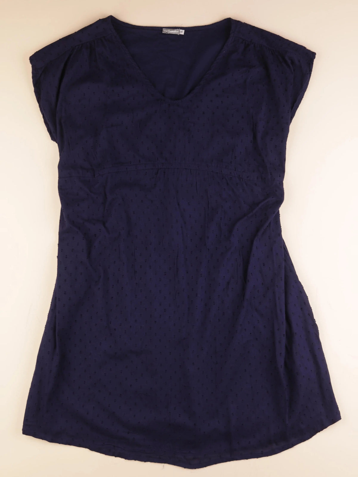 Envie de fraise - robe grossesse bleu - 40