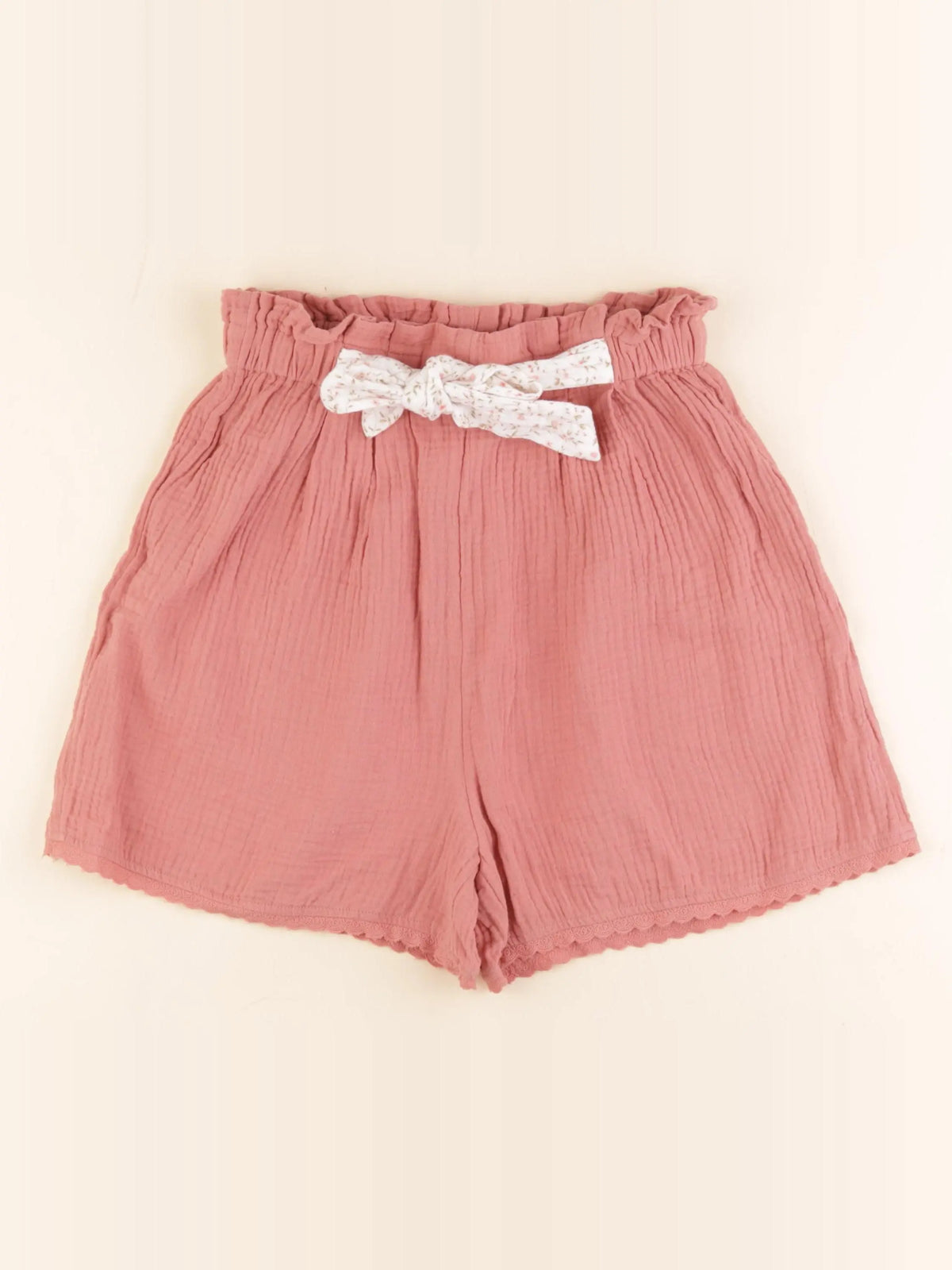 Vertbaudet - short rose - 14 ans