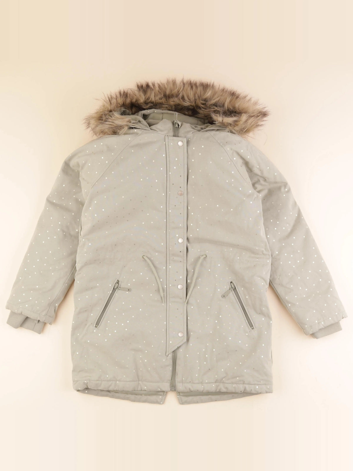 Vertbaudet - parka vert - 12 ans