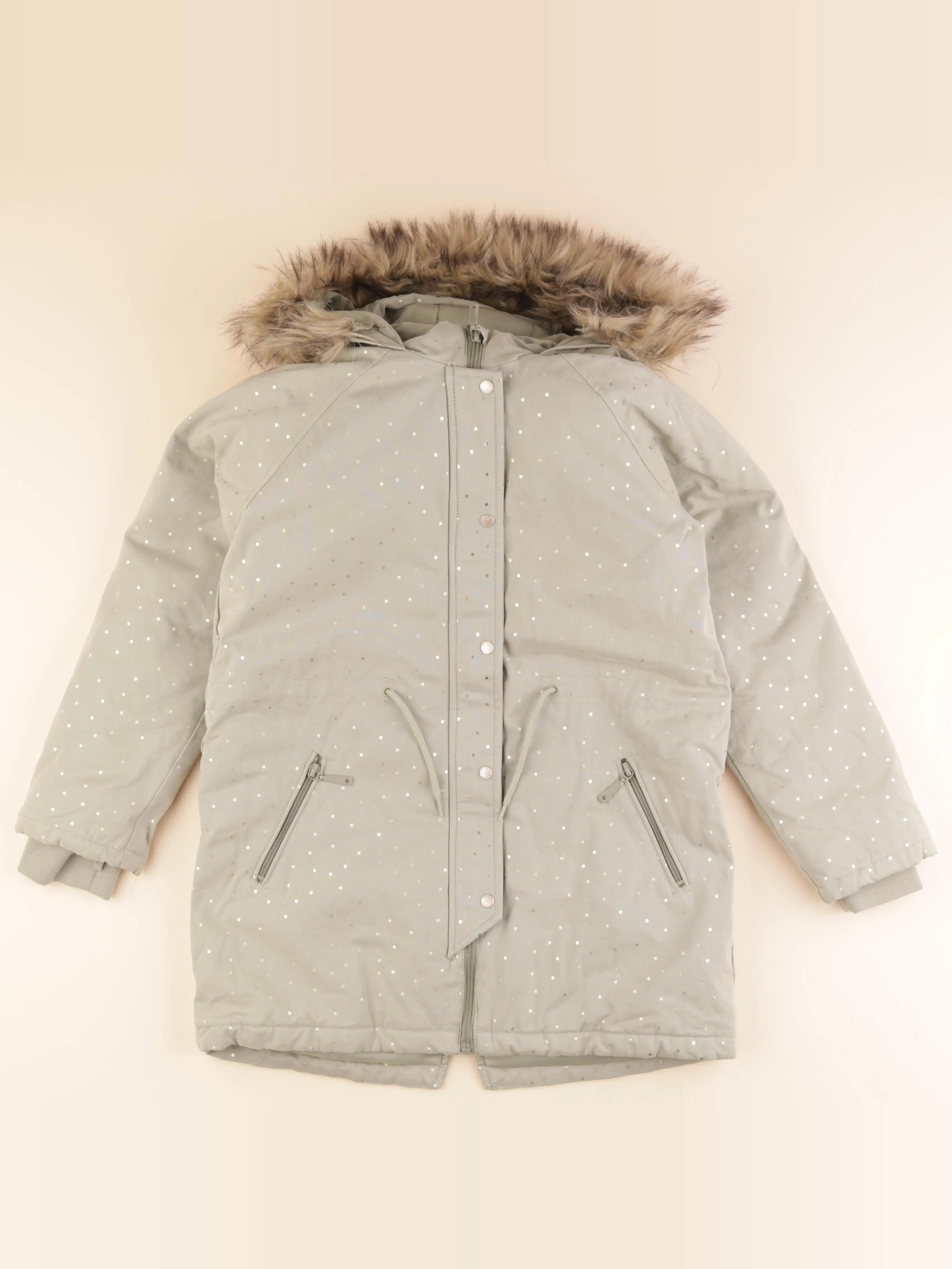 Vertbaudet - parka vert - 12 ans