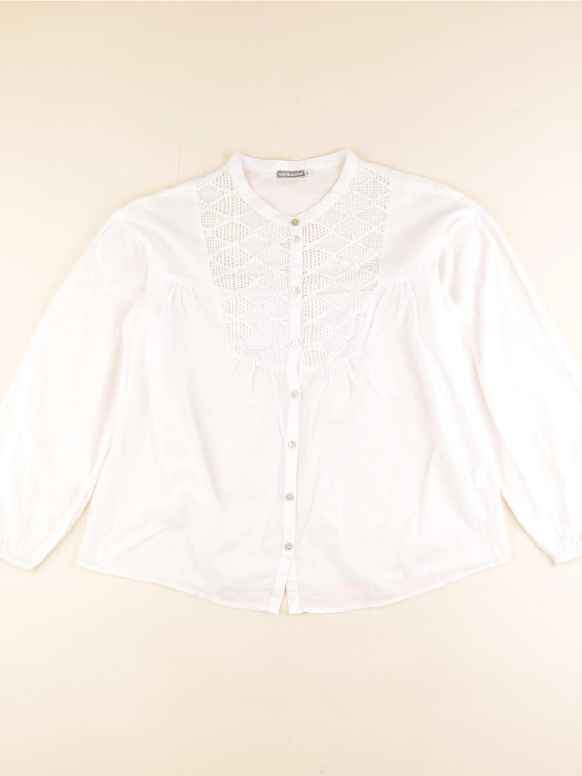 Vertbaudet - blouse grossesse blanc - 38