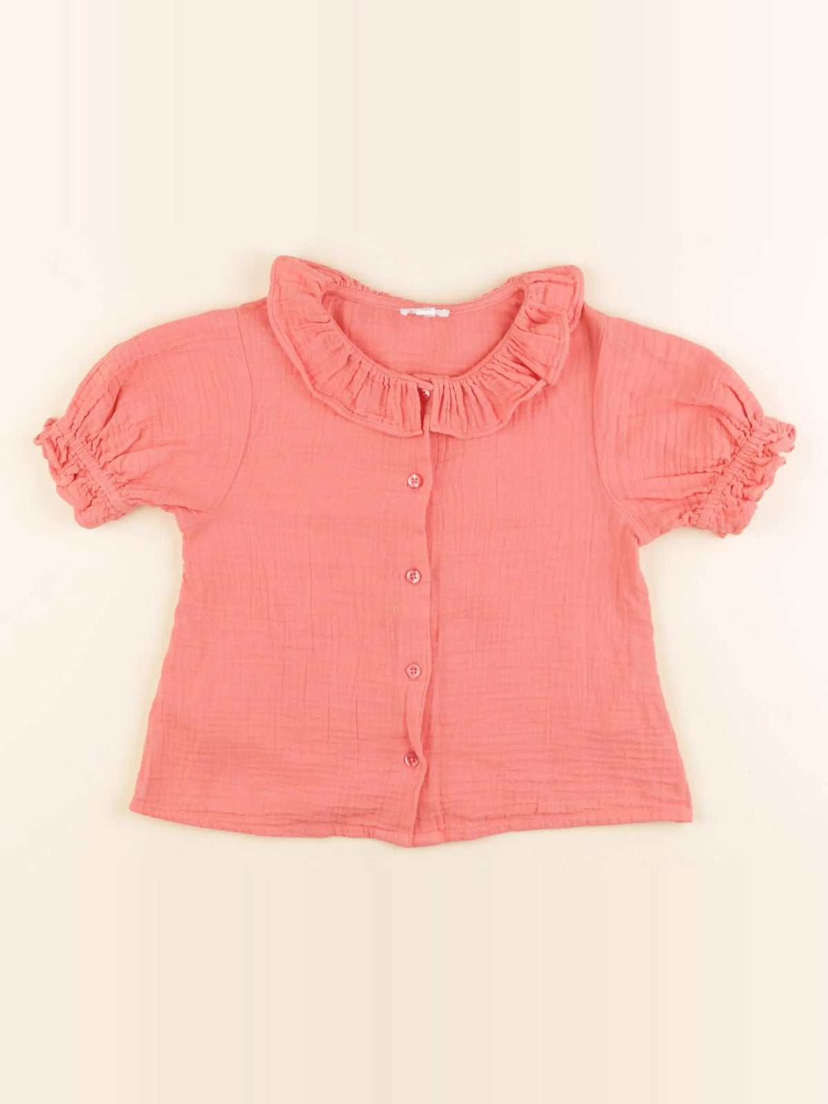 Vertbaudet - blouse rose - 5 ans