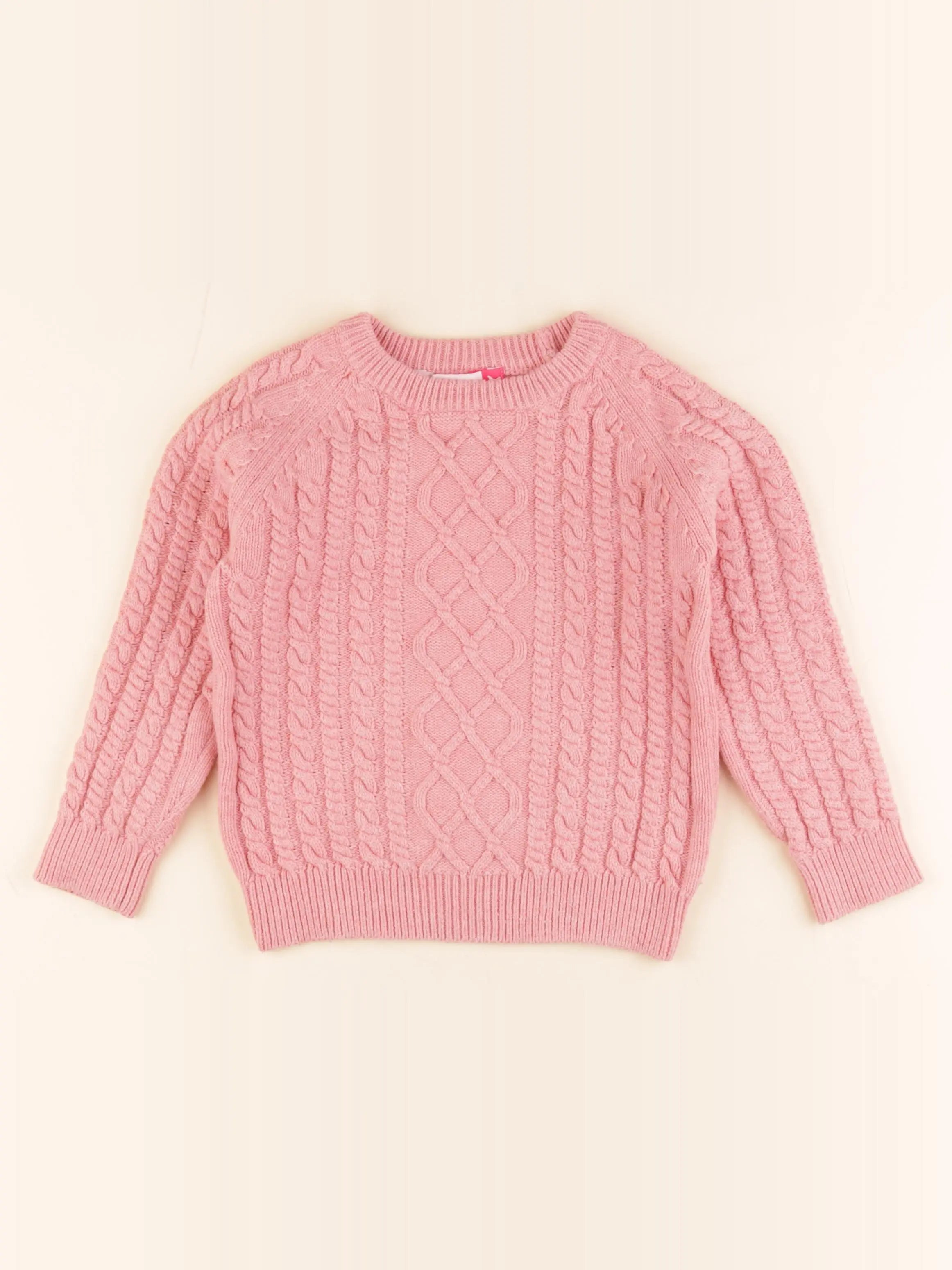 Pink Chicken - pull rose - 4/5 ans