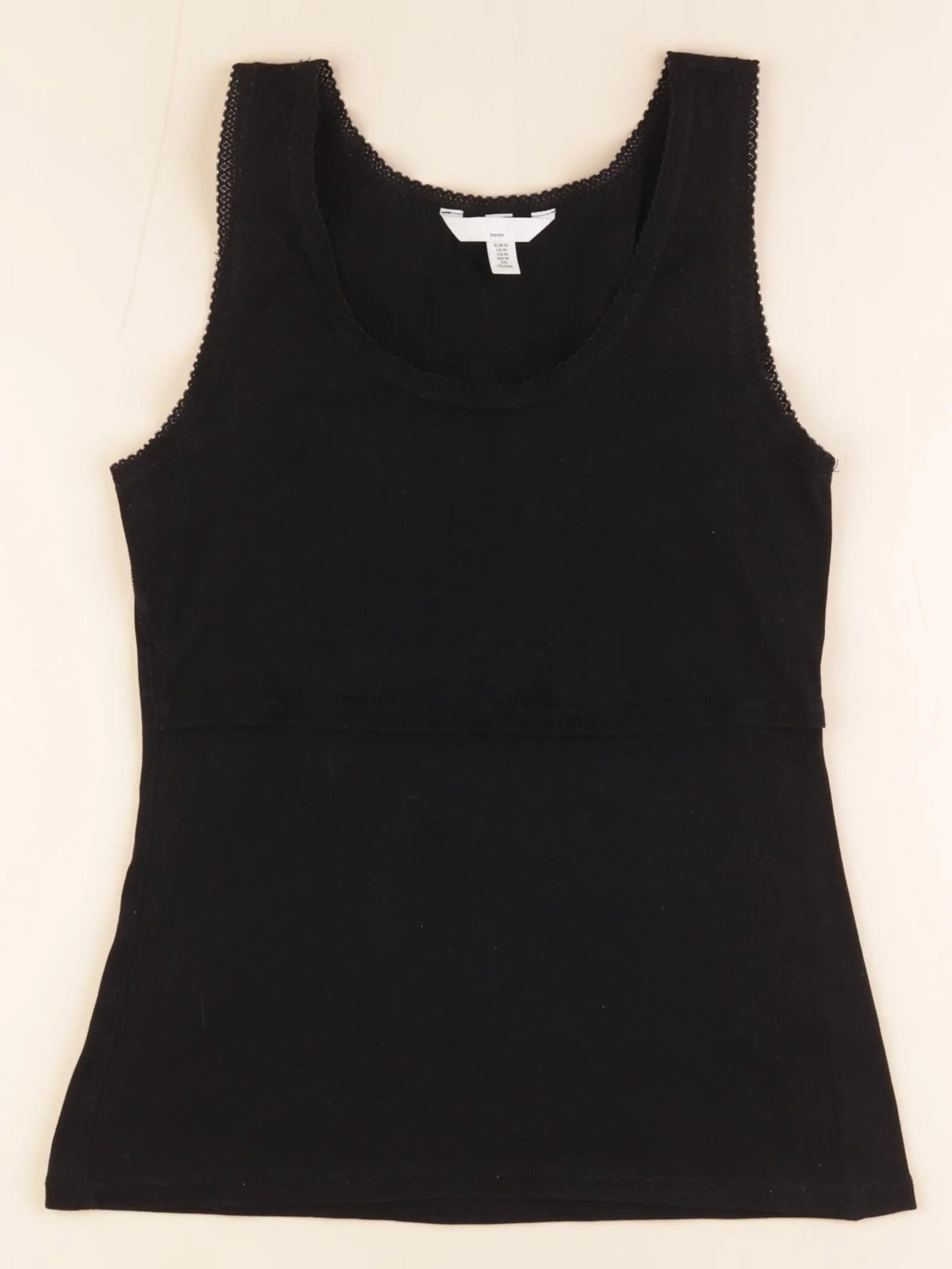H&M - débardeur grossesse noir - m