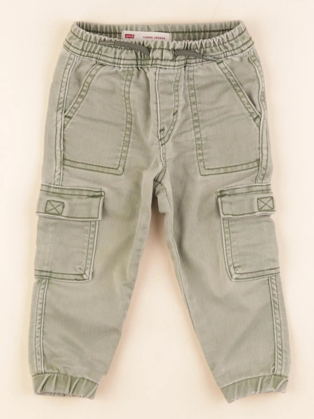 Levi's - pantalon vert - 12 mois