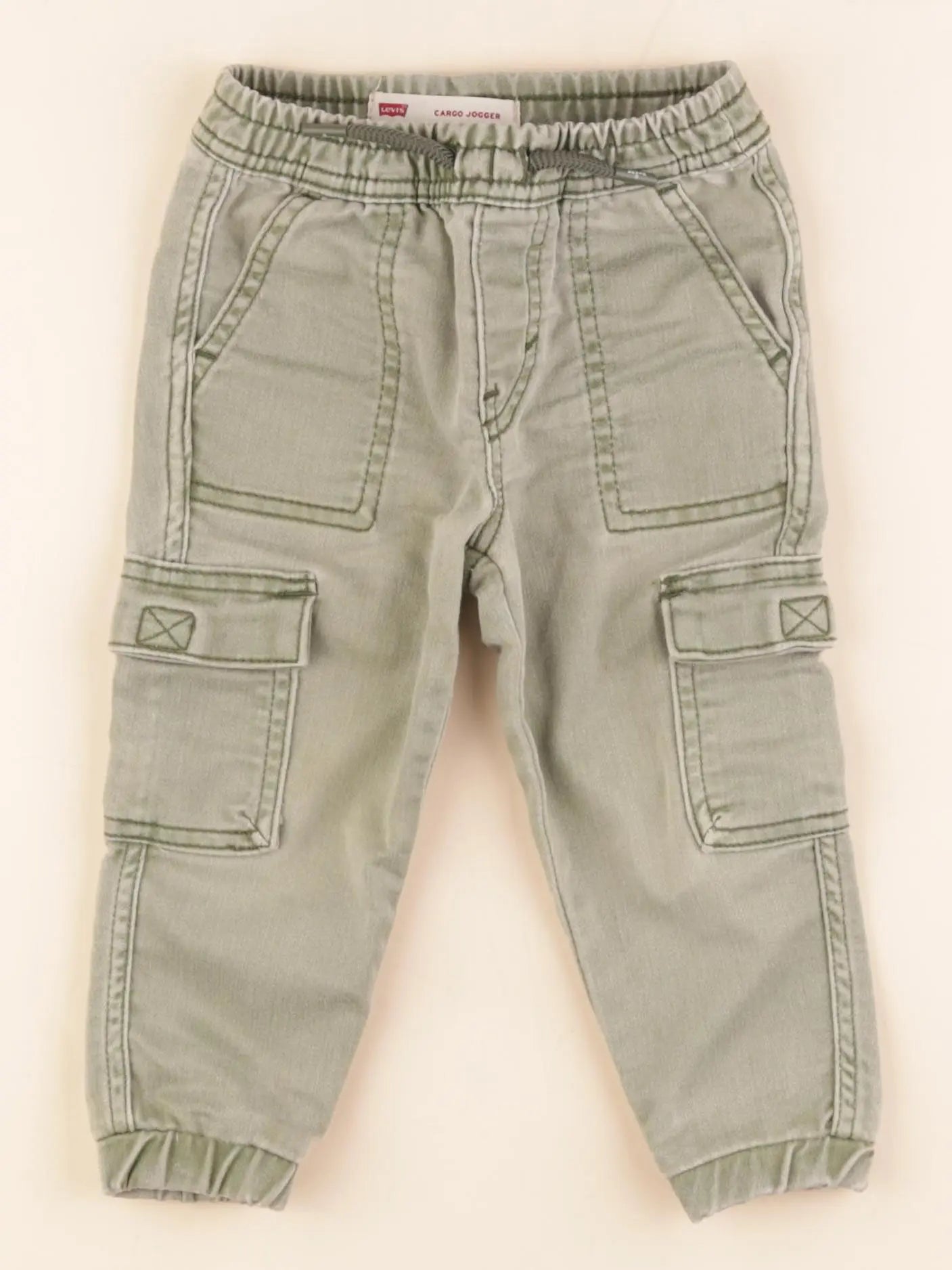 Levi's - pantalon vert - 12 mois