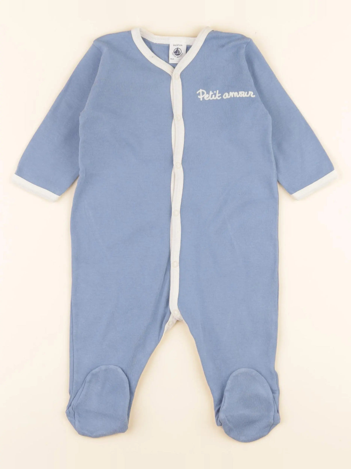 Pyjama coton bleu