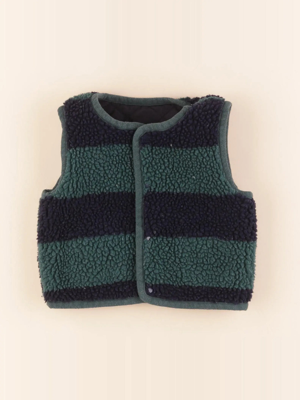 Boutchou - doudoune réversible bleu - 18 mois