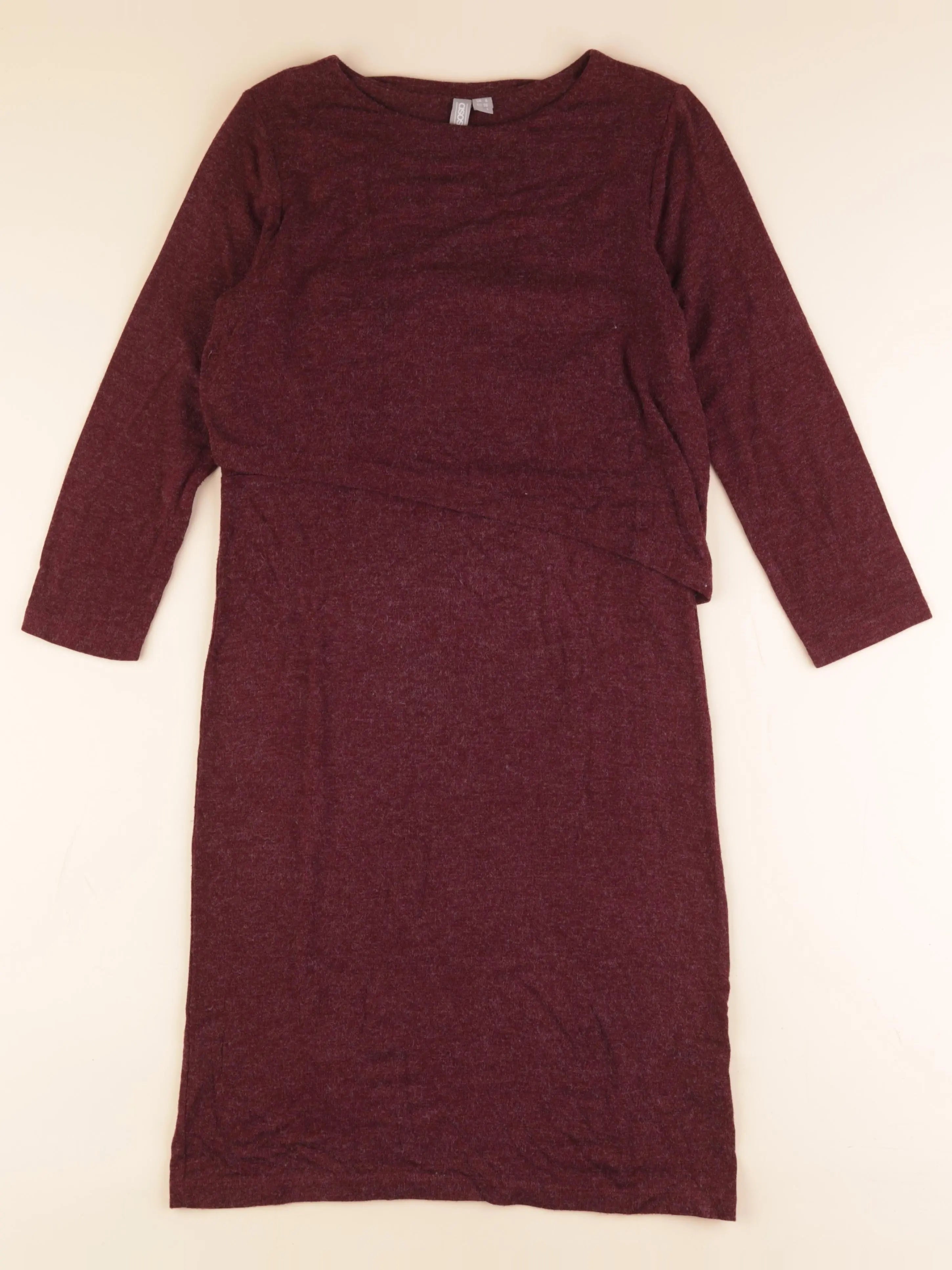 Asos - robe grossesse, allaitement rouge - 36