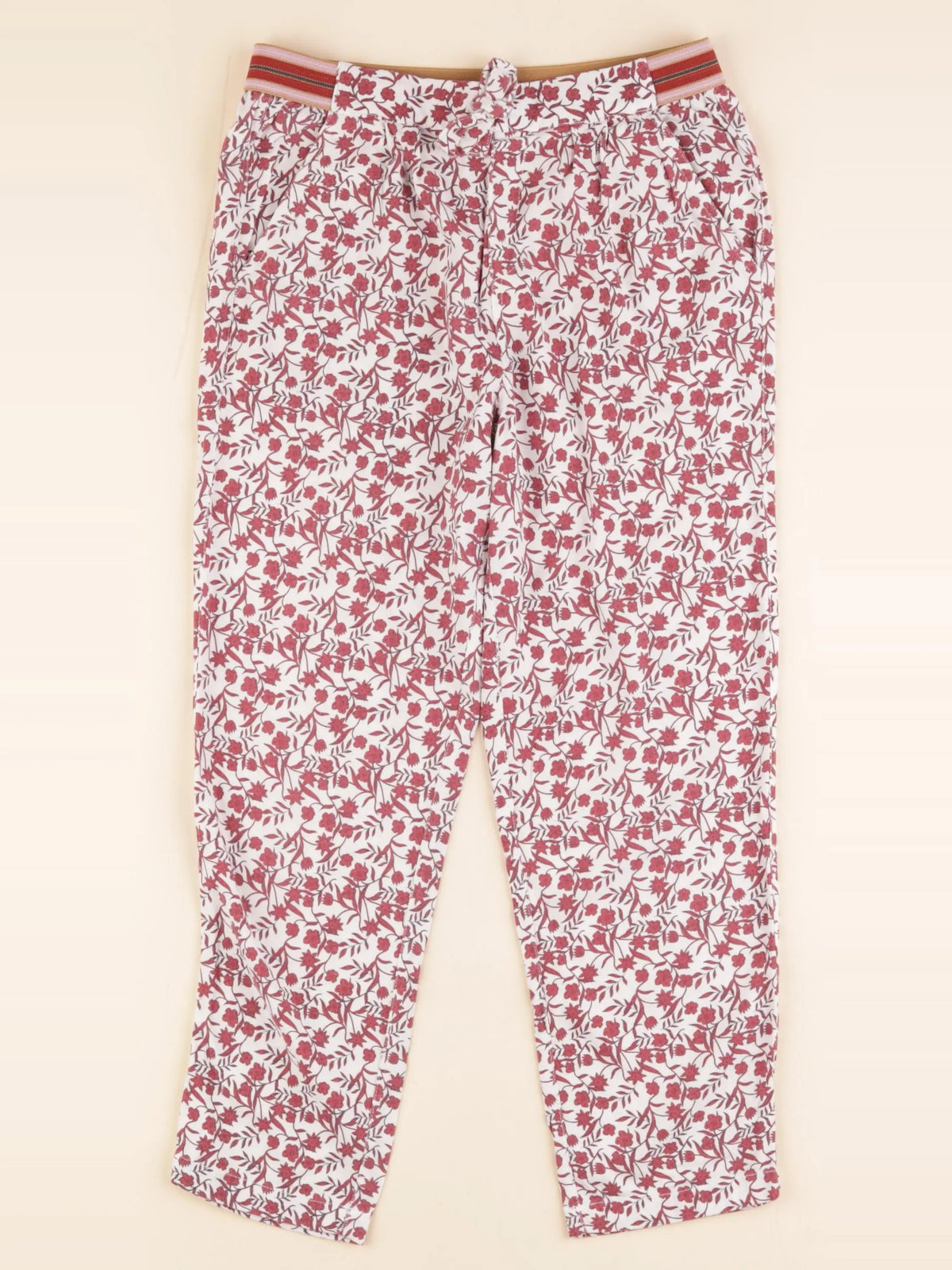 Cyrillus - pantalon blanc - 10 ans