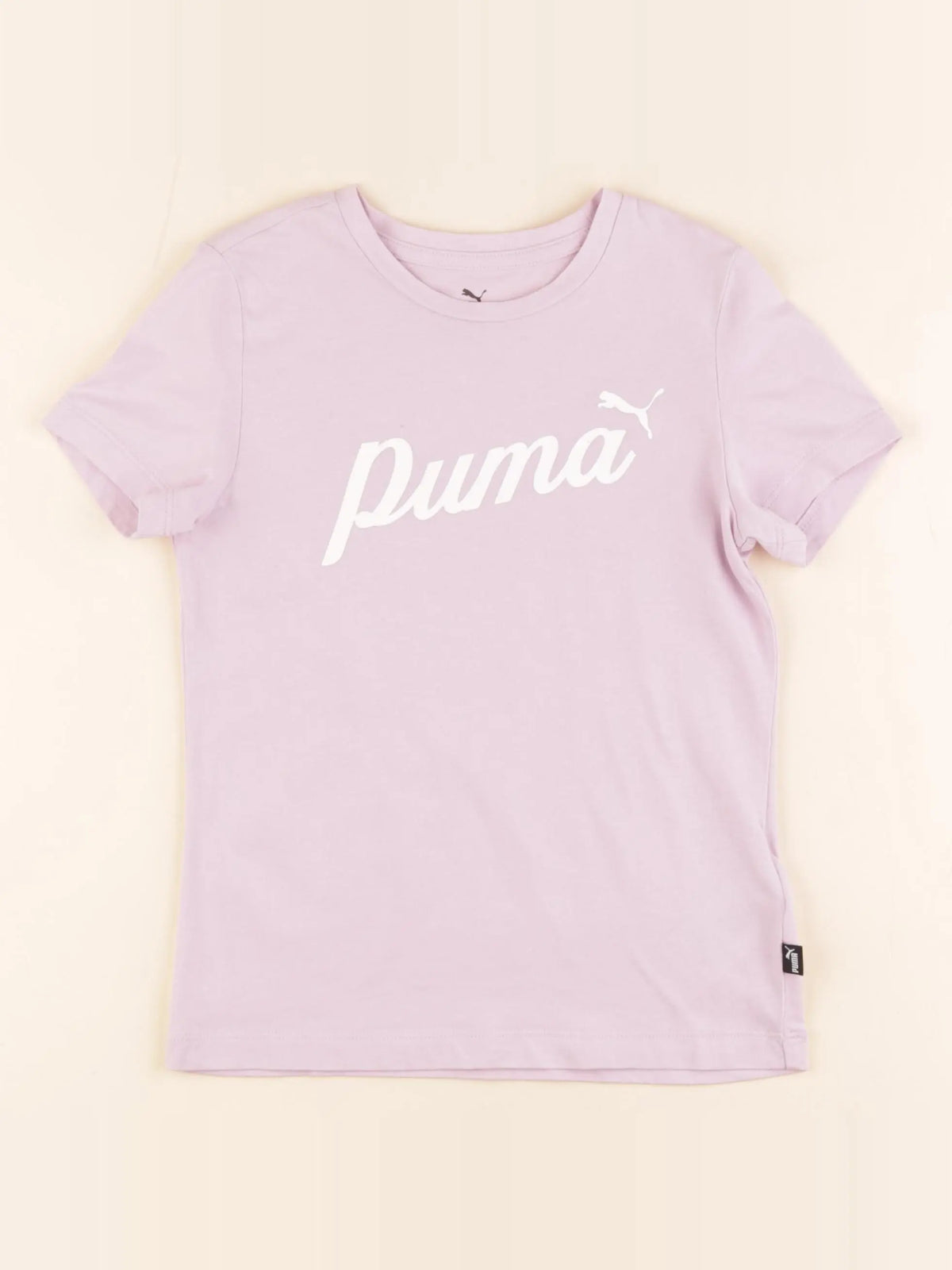Puma - tee-shirt rose - 7/8 ans