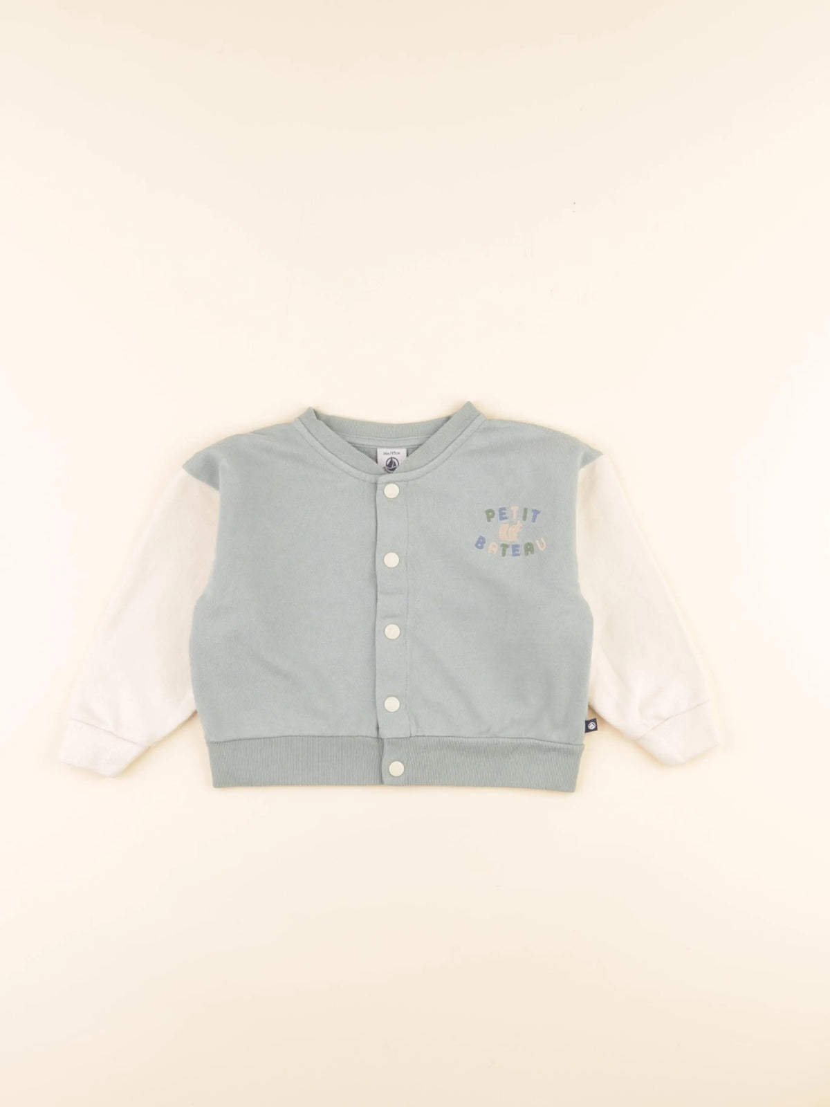 Veste vert, beige
