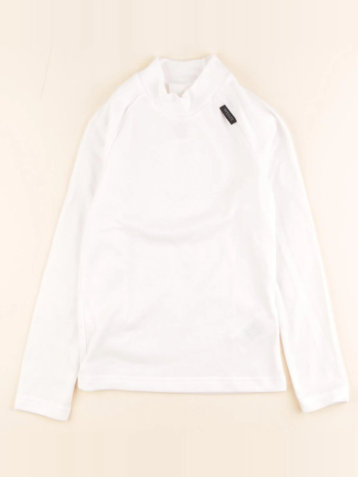 Decathlon ski - sous-pull technique blanc - 8 ans