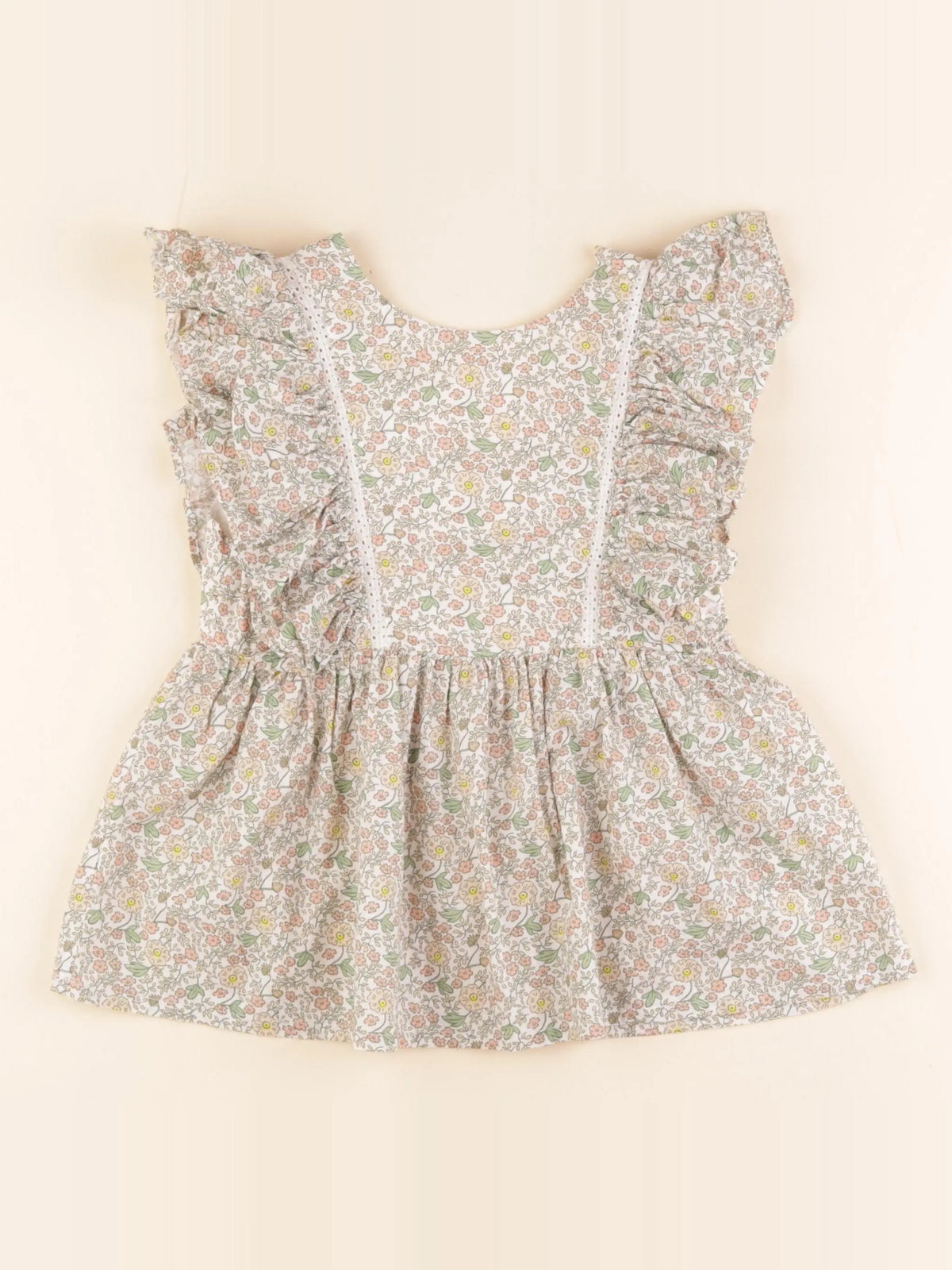 Vertbaudet - blouse multicolore - 8 ans
