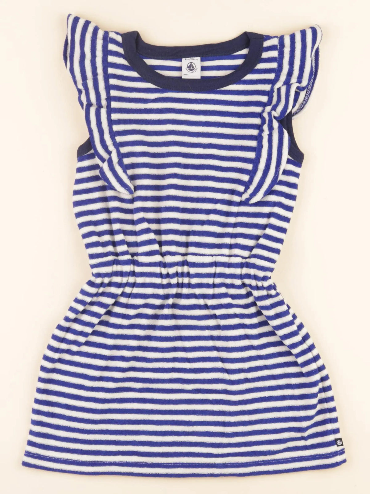Robe bleu, blanc