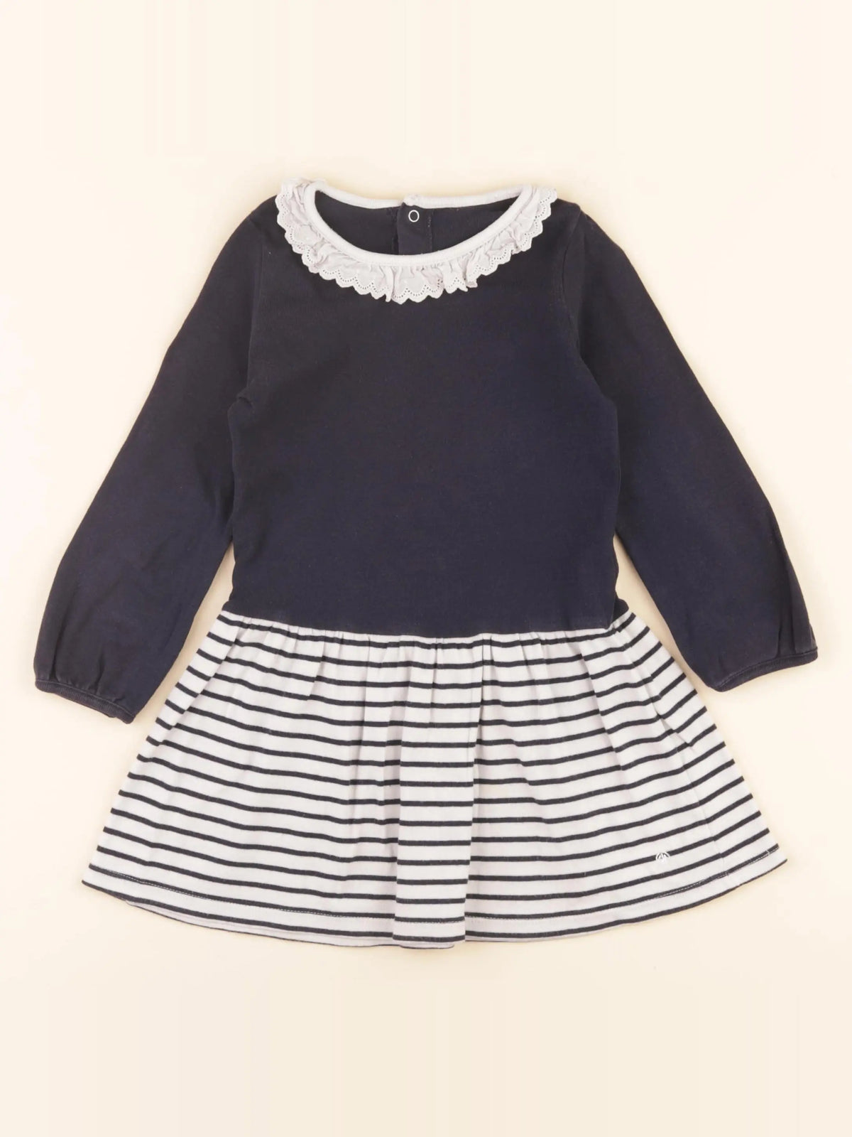 Robe bleu, blanc