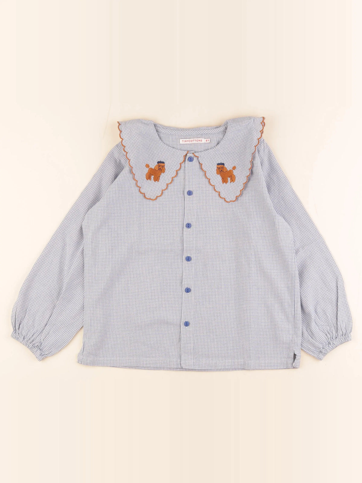 Tiny Cottons - blouse bleu - 8 ans