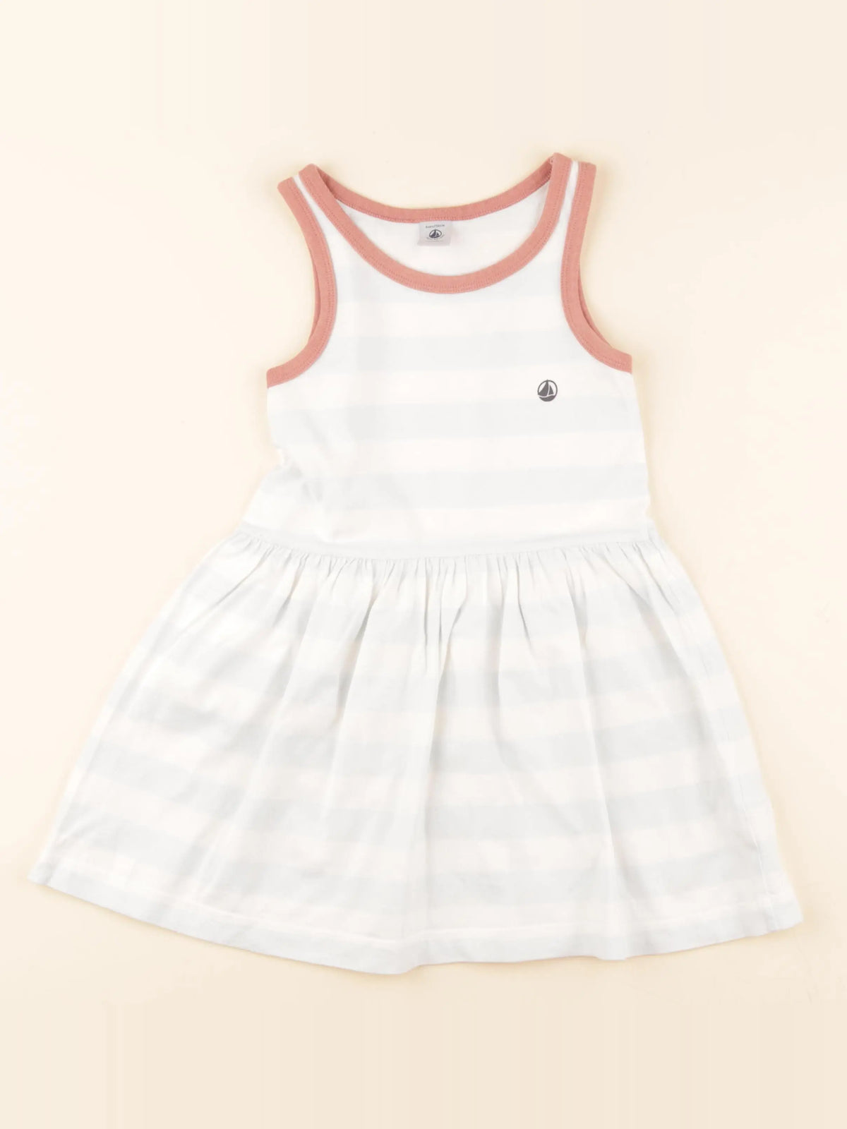 Robe bleu, blanc