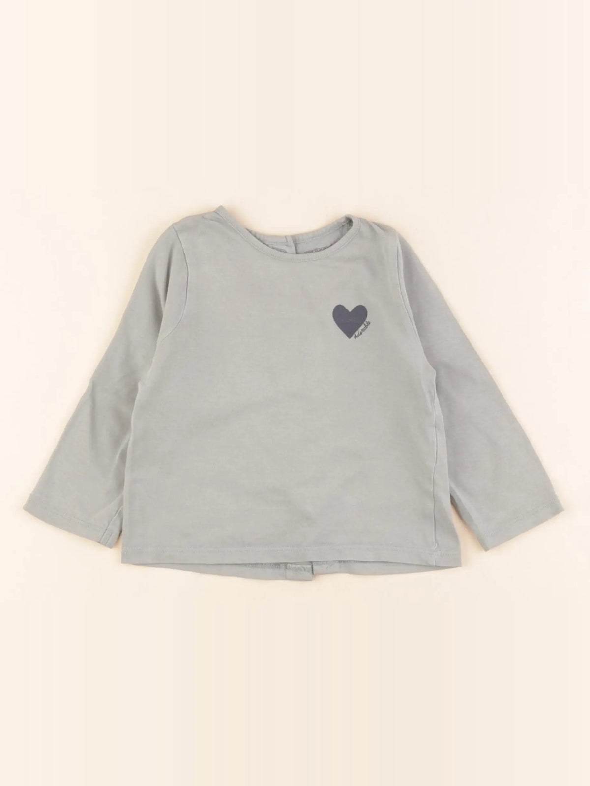 Vertbaudet - tee-shirt vert - 9 mois