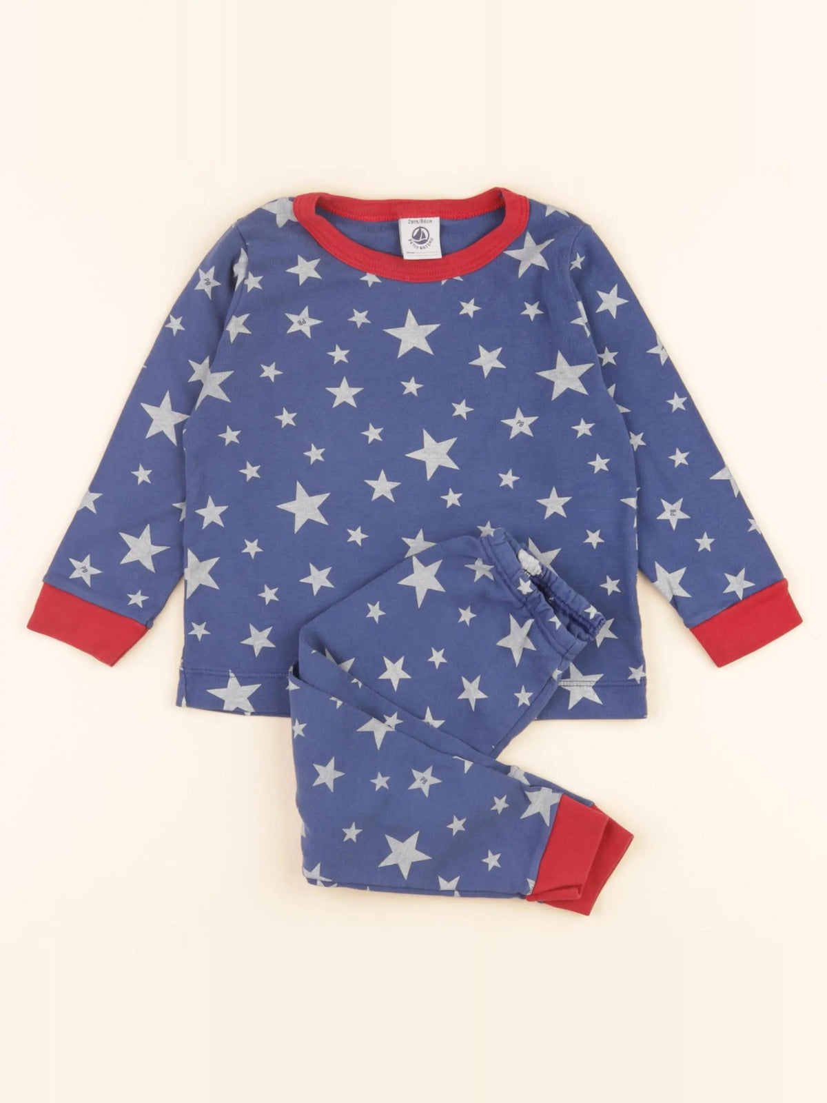 Pyjama coton bleu