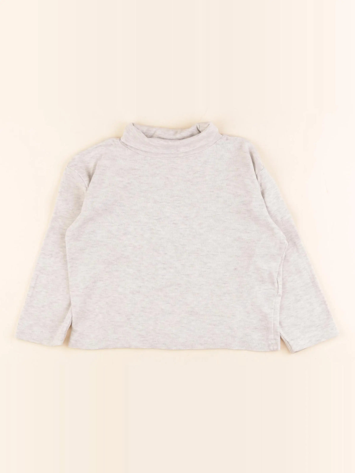 Vertbaudet - sous-pull beige - 3 ans