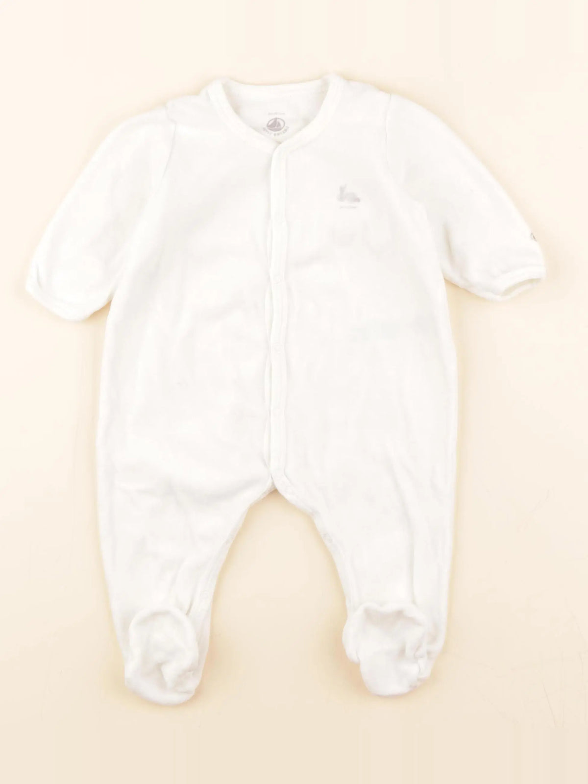 Pyjama velours blanc