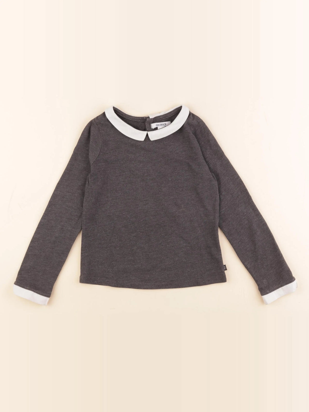 Okaidi - tee-shirt gris - 5 ans