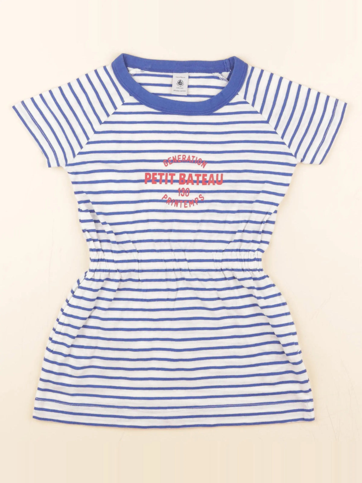 Robe blanc, bleu