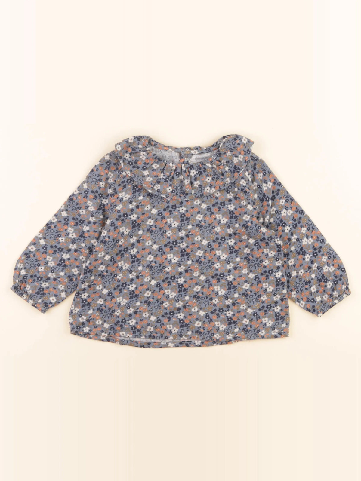 Blouse bleu