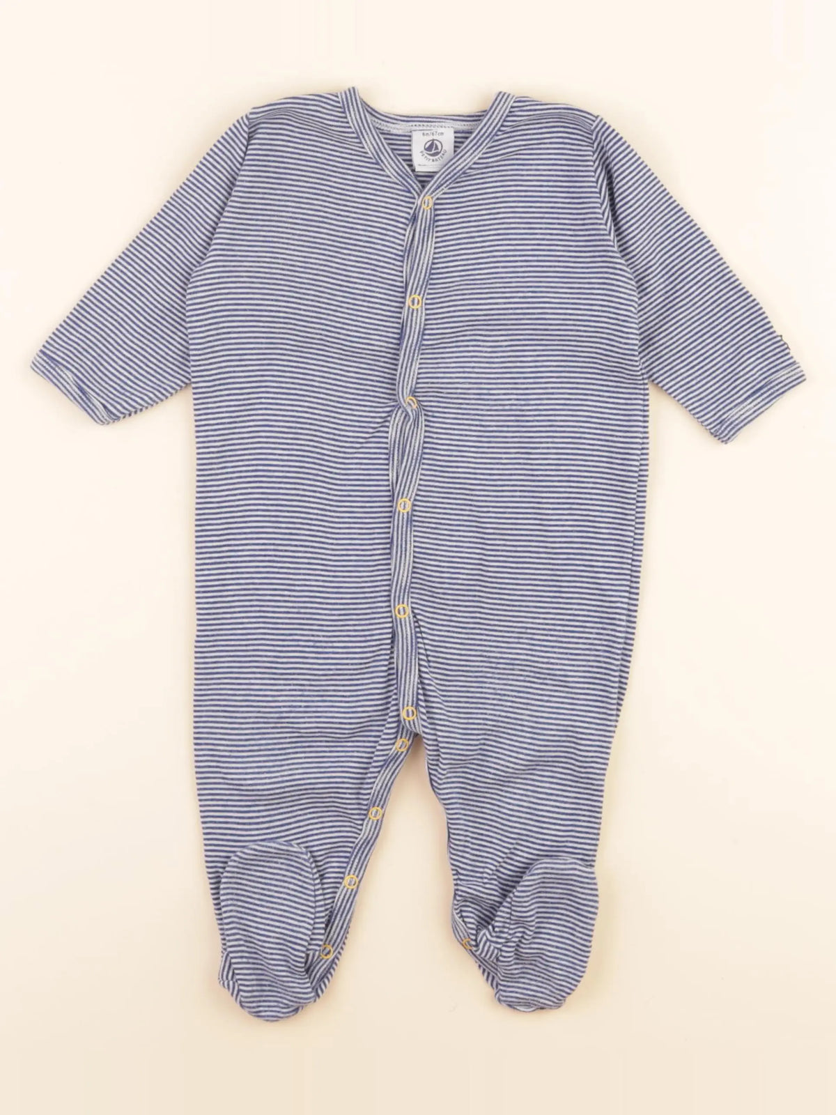 Pyjama coton bleu