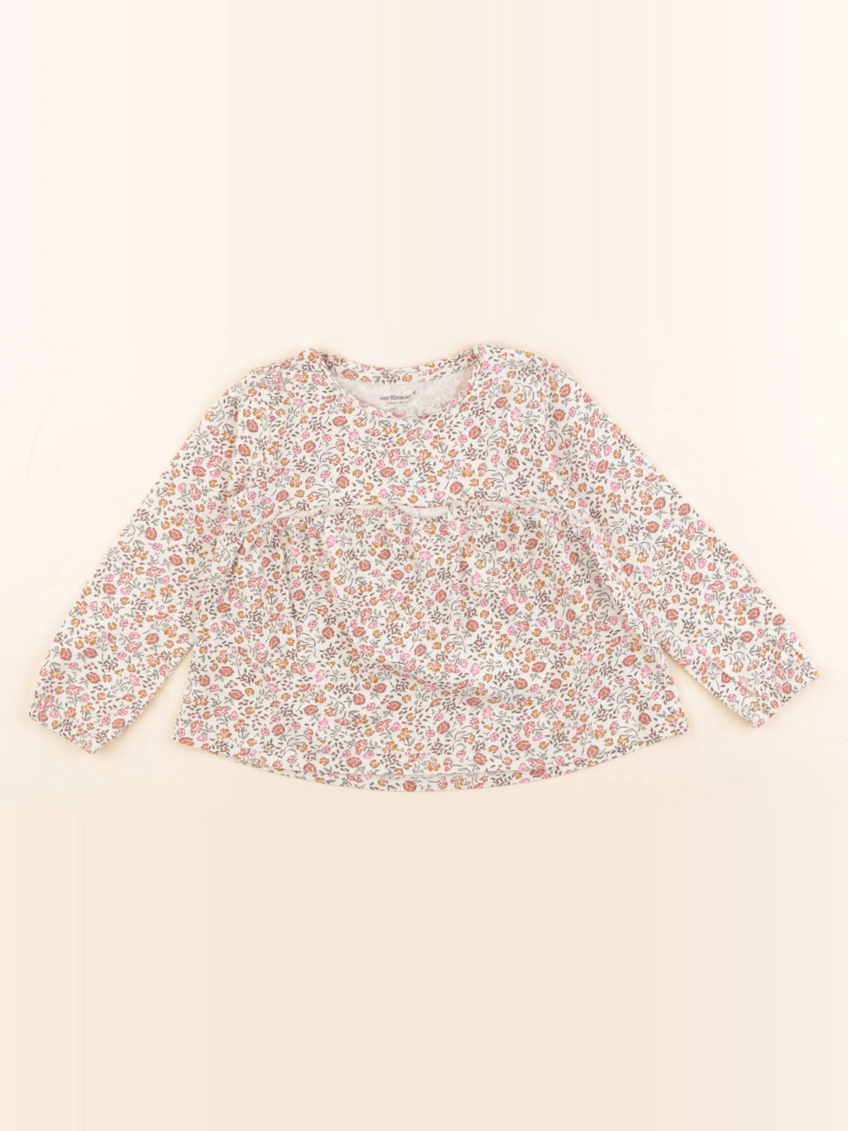 Vertbaudet - tee-shirt multicolore - 3 ans