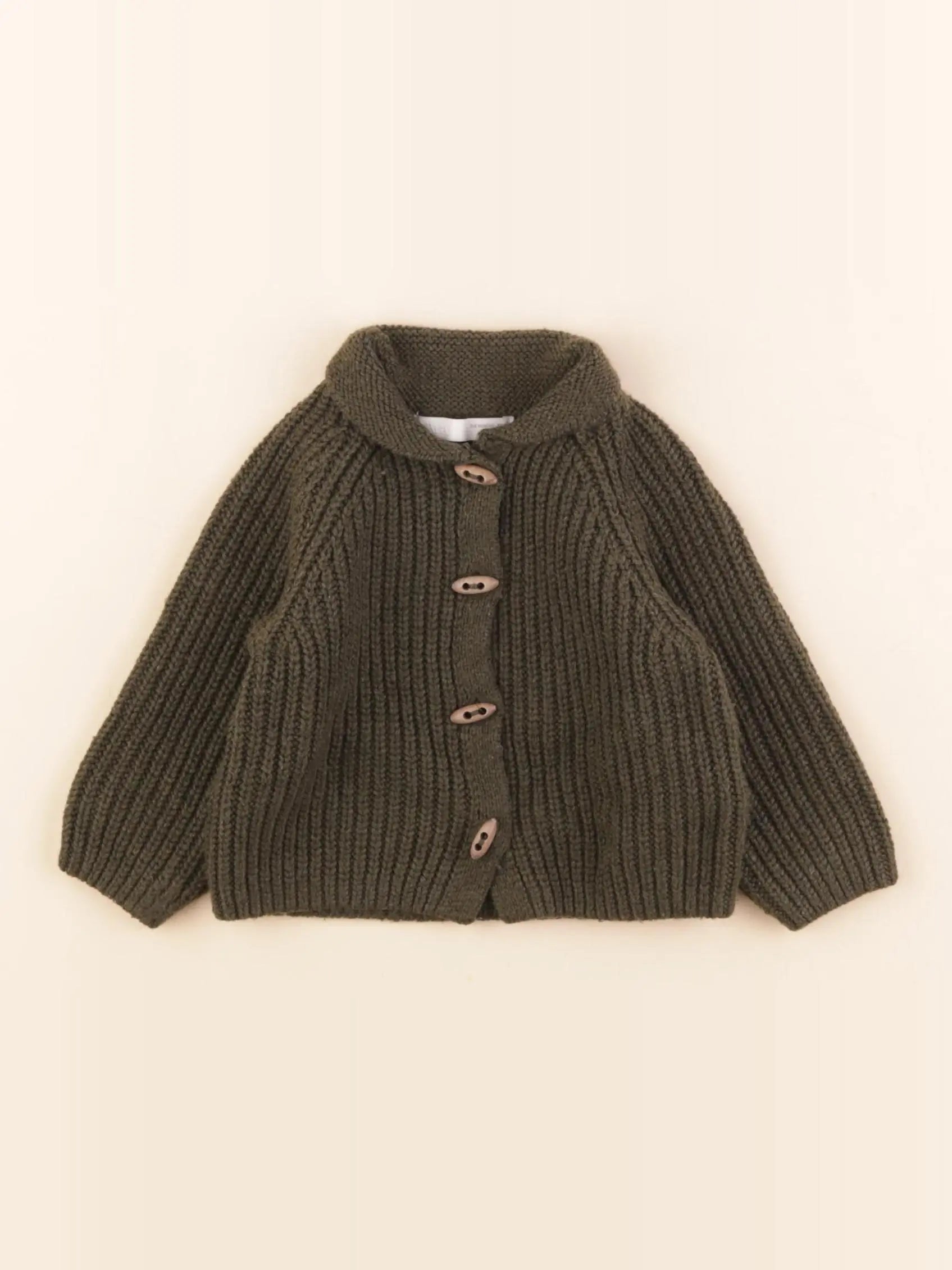 Zara - pull vert - 3/6 mois