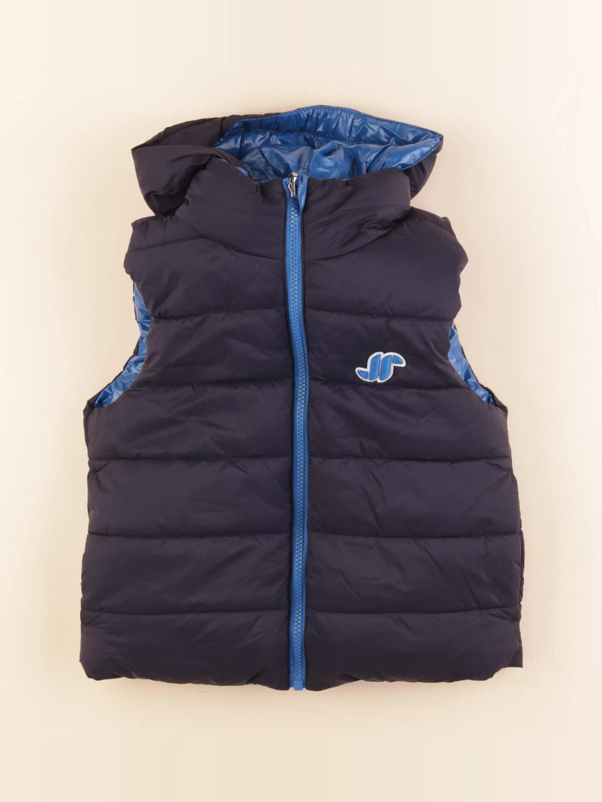 Jacadi - doudoune réversible bleu - 6 ans