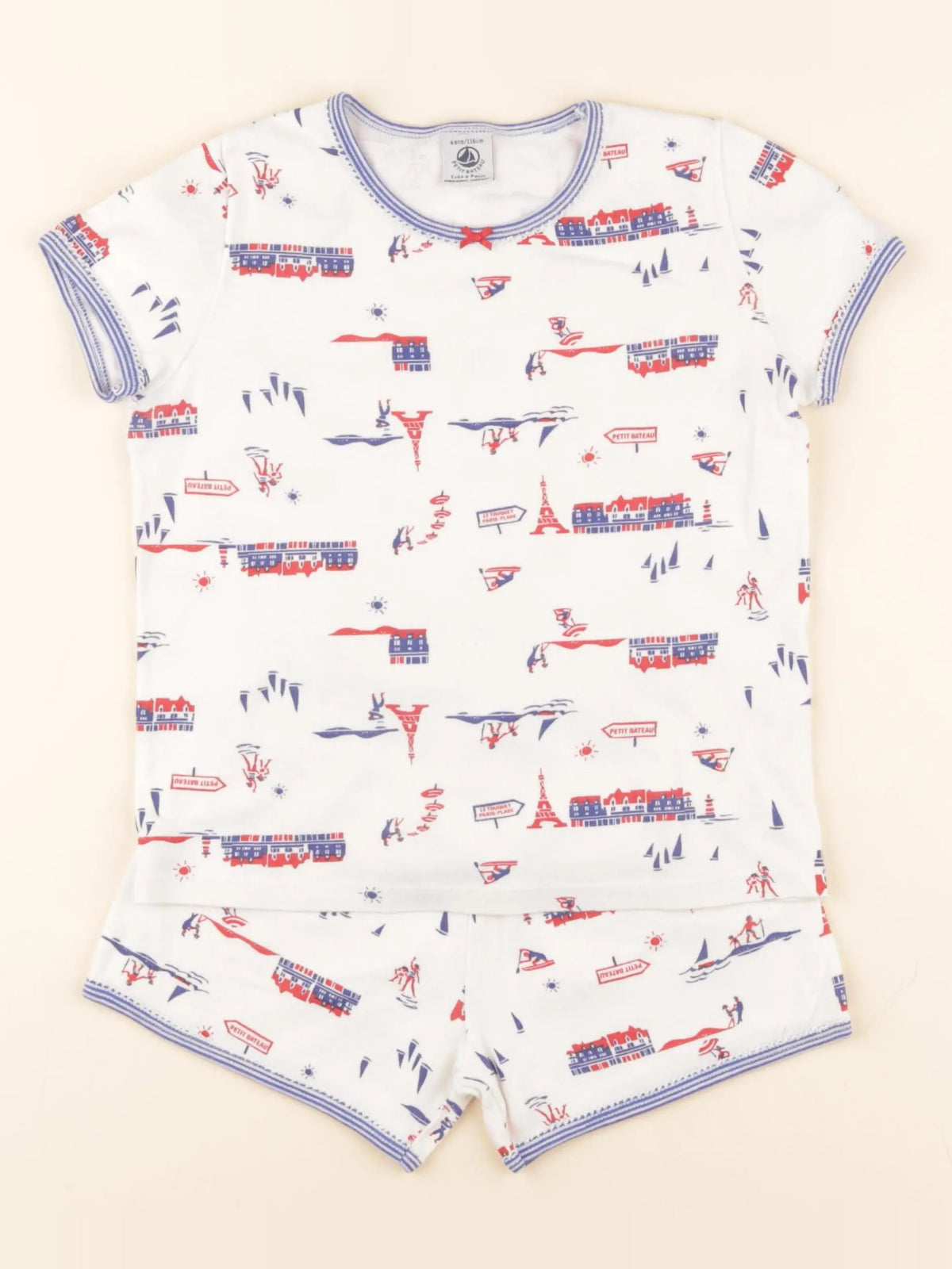 Pyjama coton multicolore