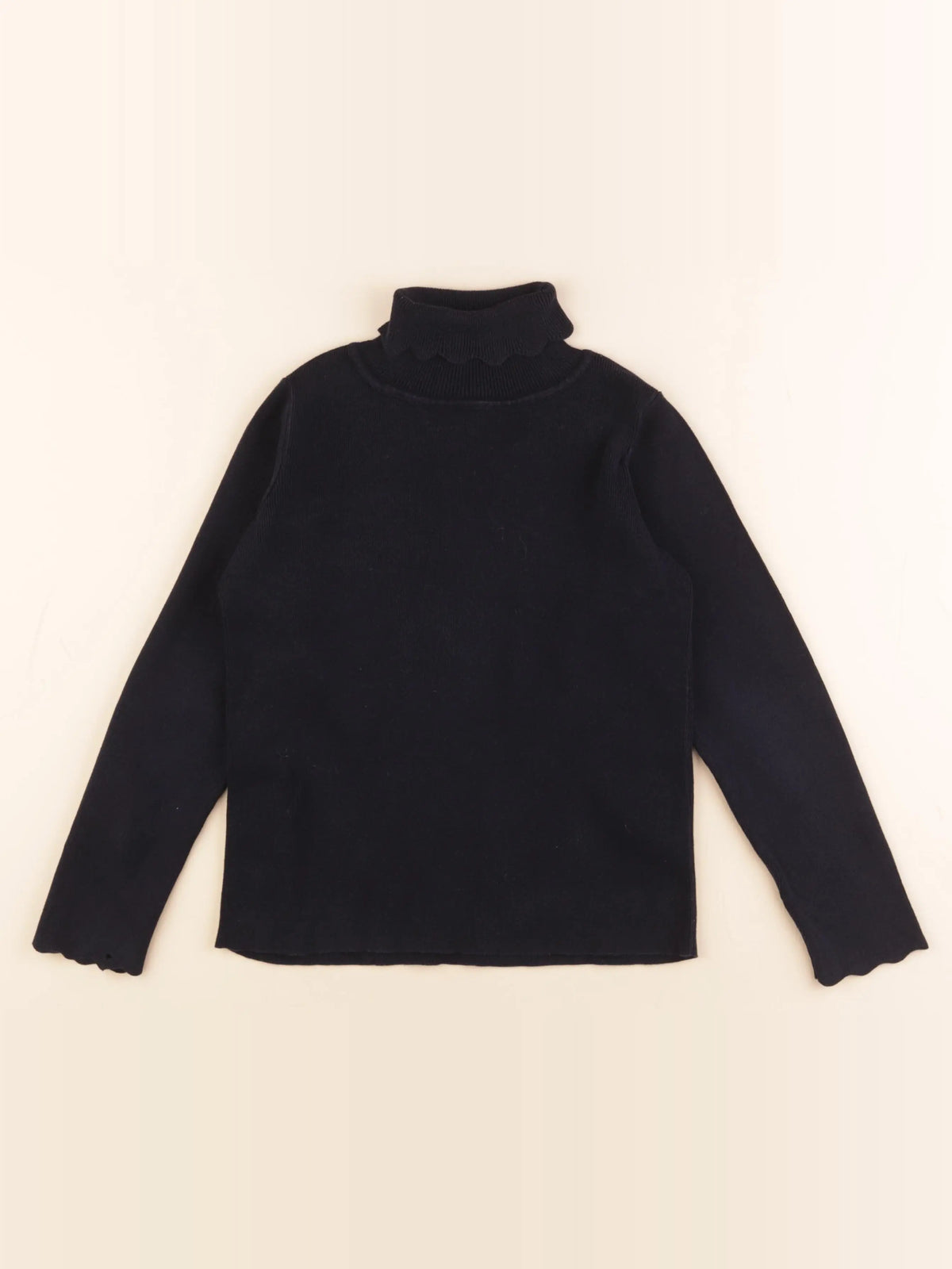 Jacadi - pull bleu - 8 ans